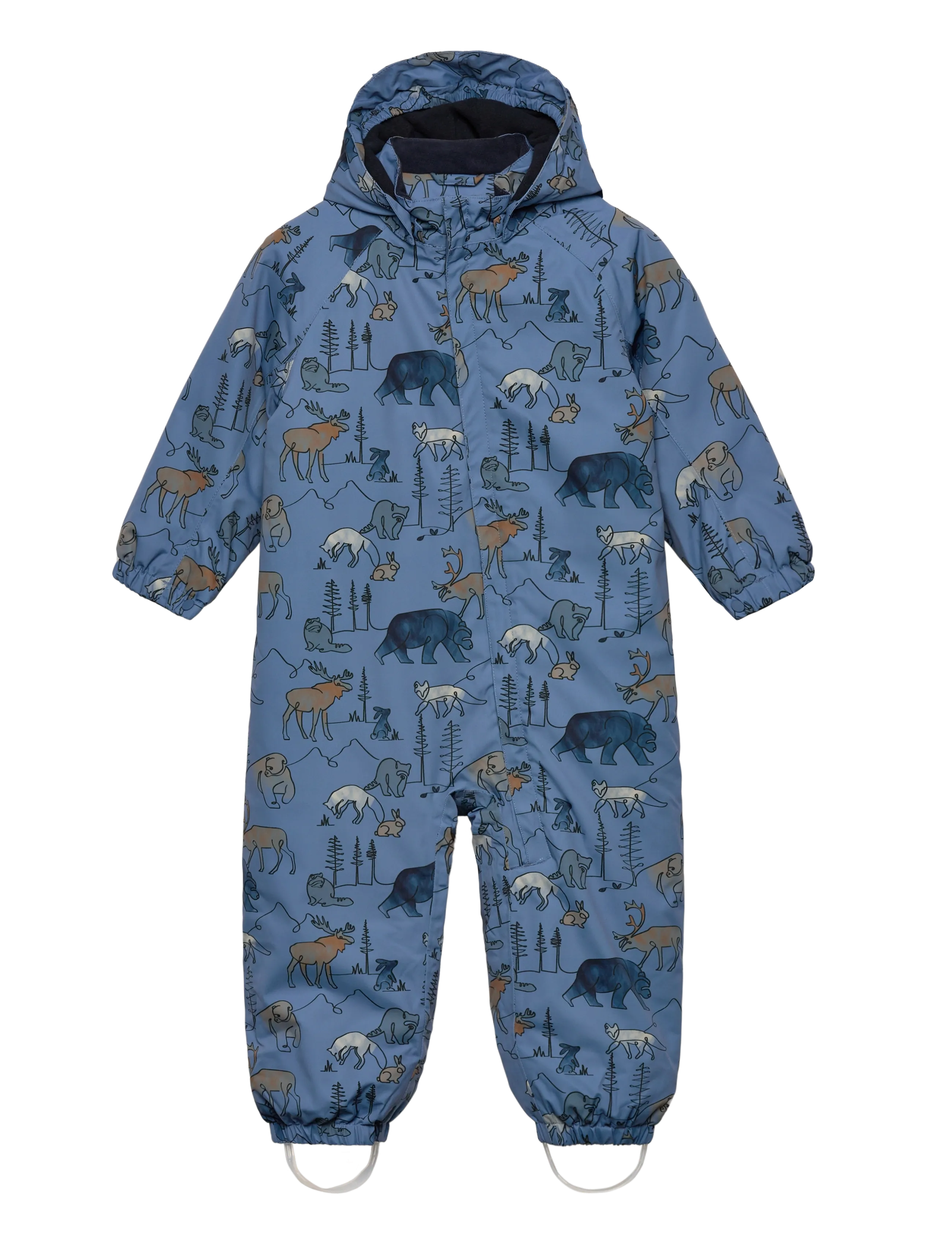 Color Kids Baby Coverall - AOP - Schneeanzug - CORONET BLUE / blue