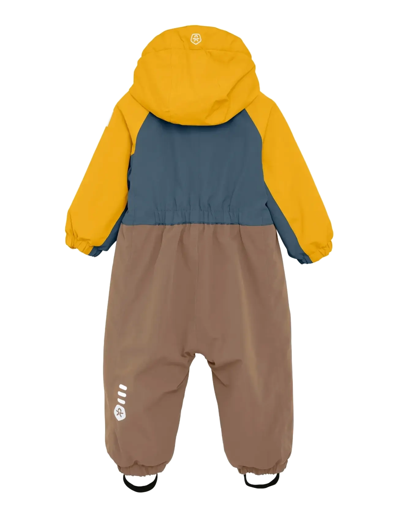 Color Kids - Baby Coverall - Colorblock - saffron - 1
