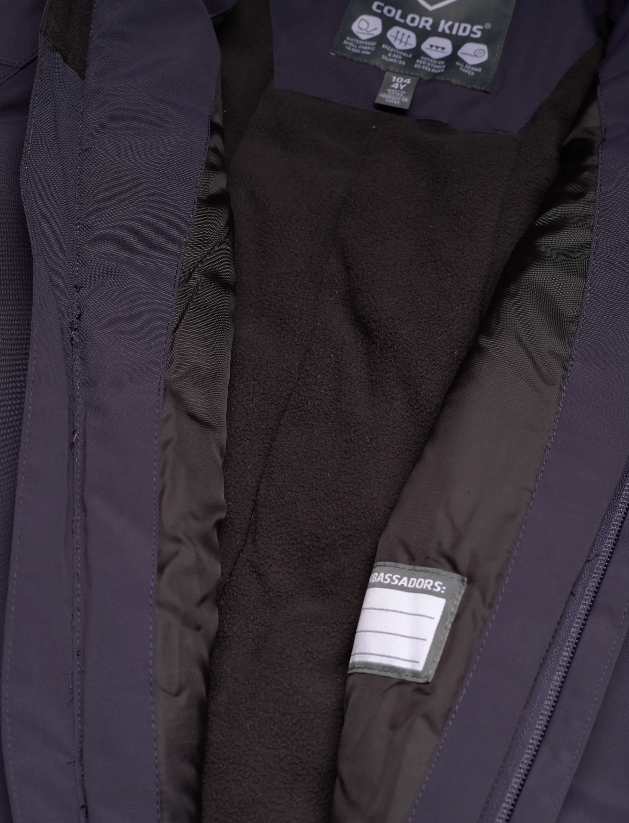 Color Kids - Baby Coverall -  Solid - outerwear - graystone - 4