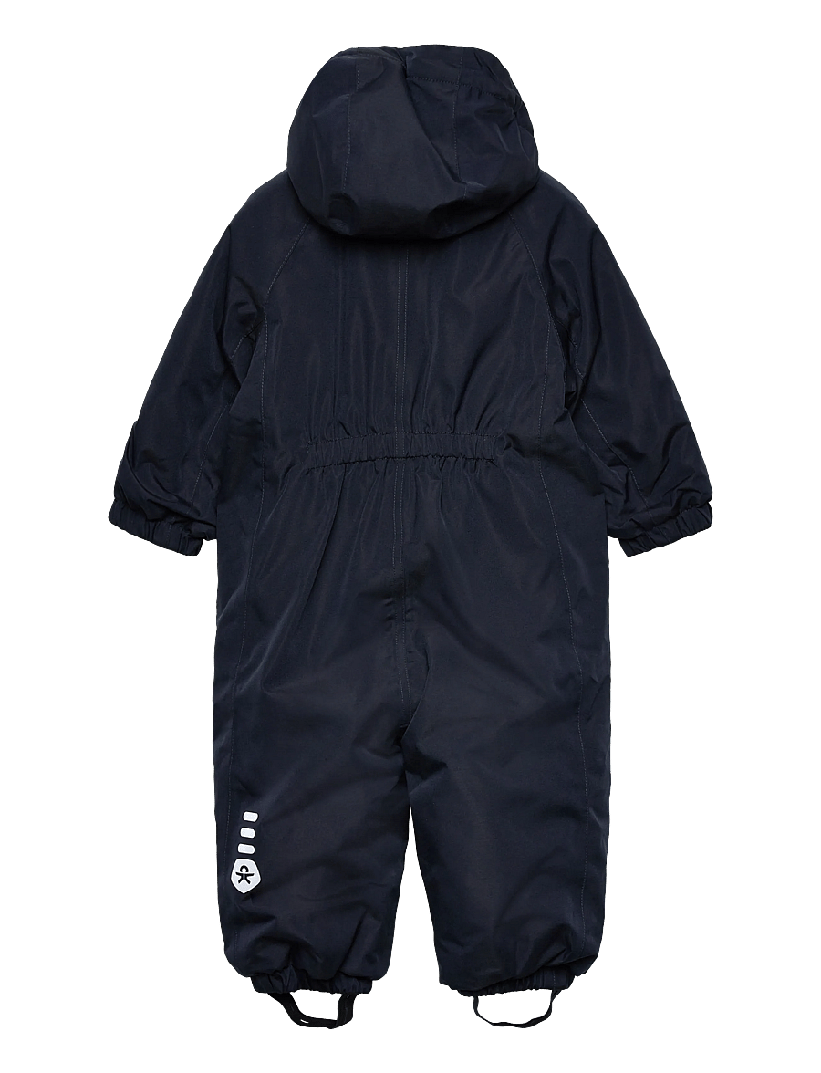 Color Kids - Baby Coverall - Solid - lauko drabužiai - total eclipse - 1