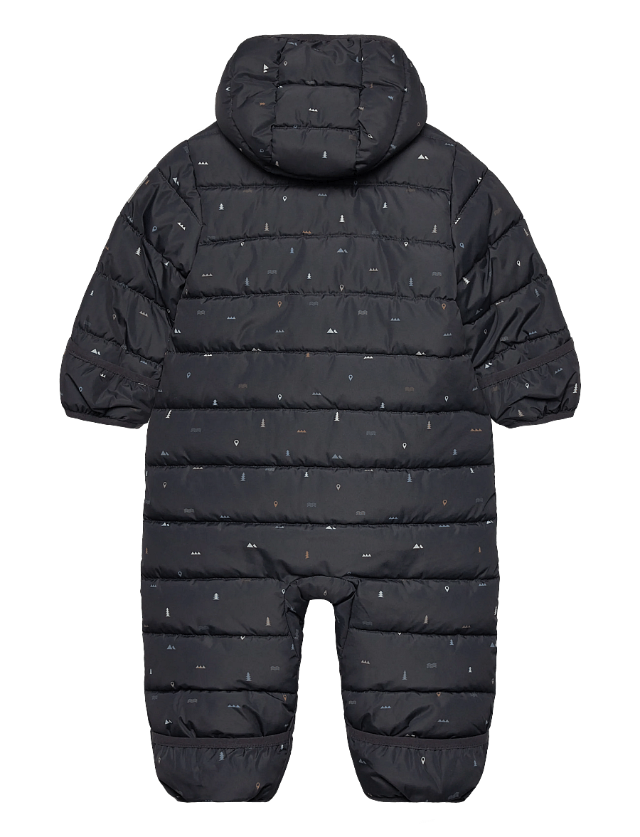 Color Kids - Baby Coverall - Quilt & AOP - virsdrēbes - phantom - 1