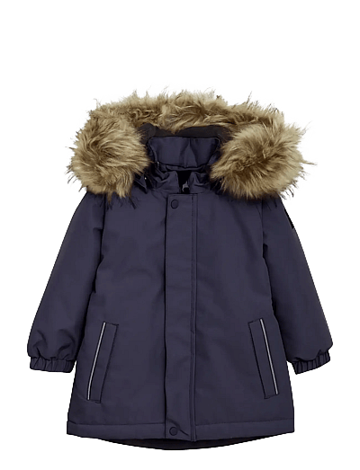 Baby Parka W. Fake Fur - Parkas