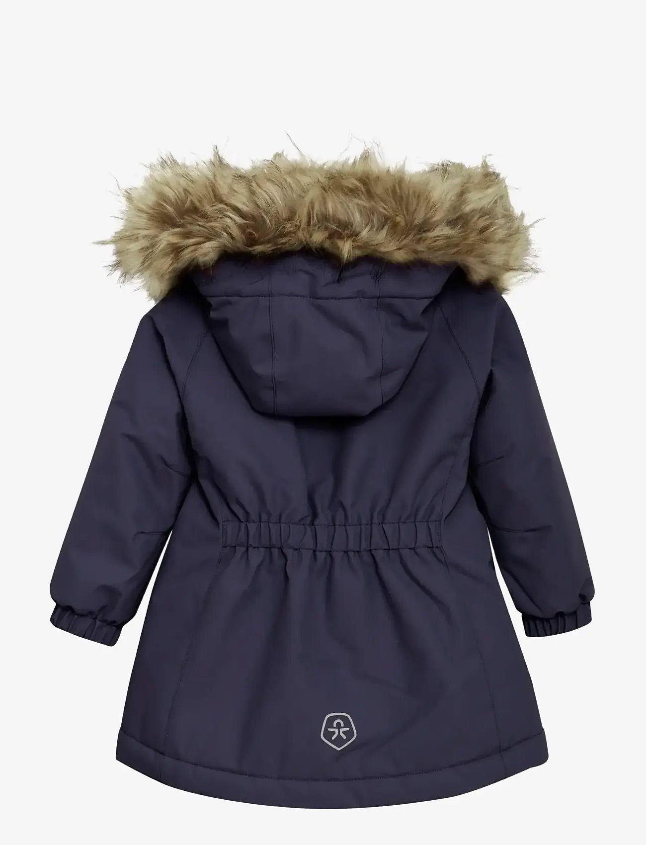 Color Kids - Baby Parka W. Fake Fur - isolerte jakker - graystone - 1