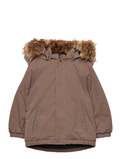 Baby Parka W. Fake Fur - Parkas