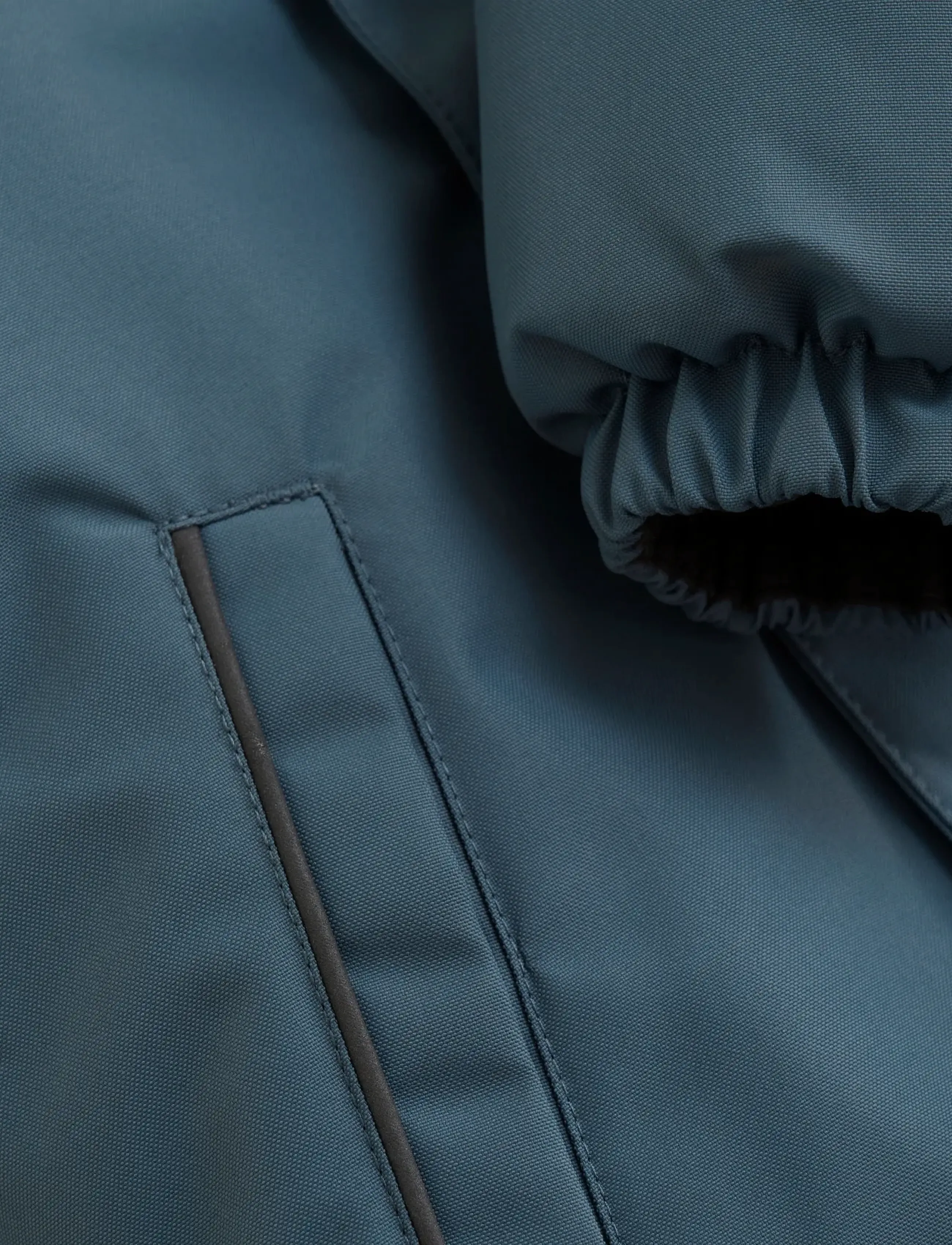 Color Kids - Baby Parka W. Fake Fur - overtøj - stormy weather - 2