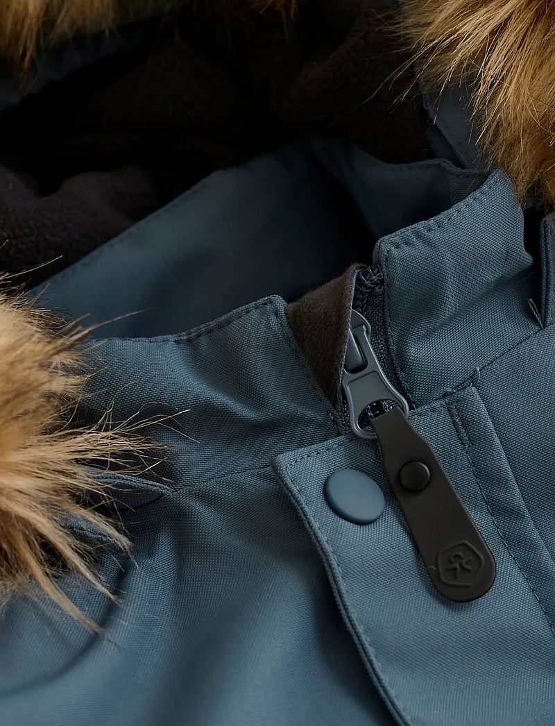 Color Kids - Baby Parka W. Fake Fur - isolerede jakker - stormy weather - 3