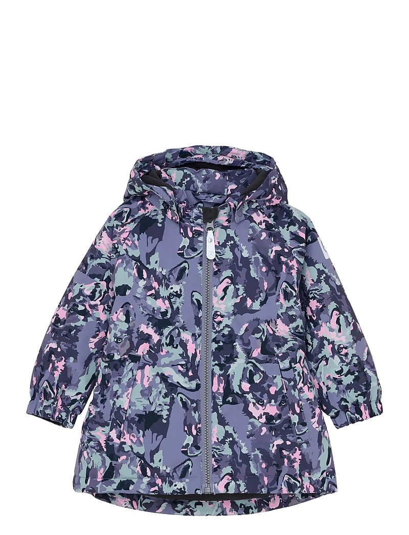 Color Kids - Baby Jacket - AOP - overtøj - blue granite - 0