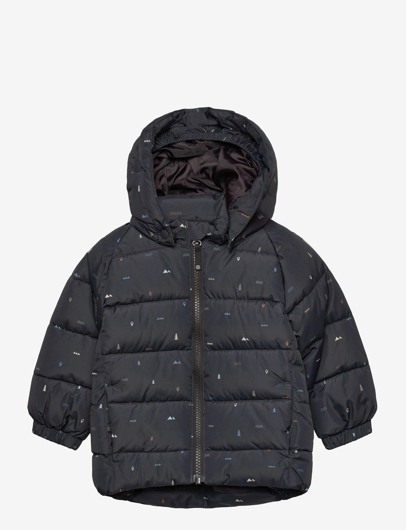 Color Kids - Baby Jacket - Quilt & AOP - quiltede jakker - phantom - 0