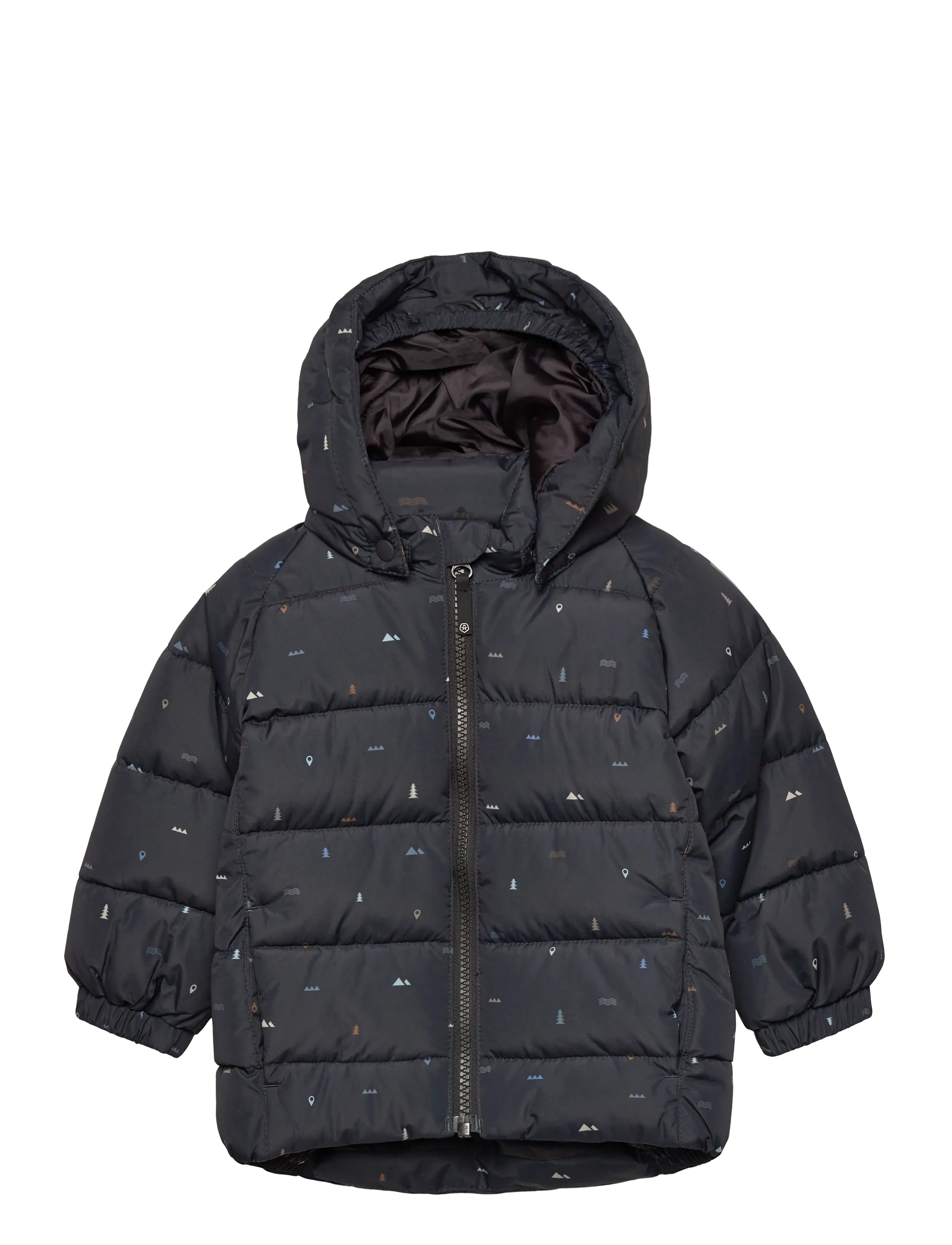 Color Kids Baby Jacket - Quilt & AOP - Winter jackets - PHANTOM / navy