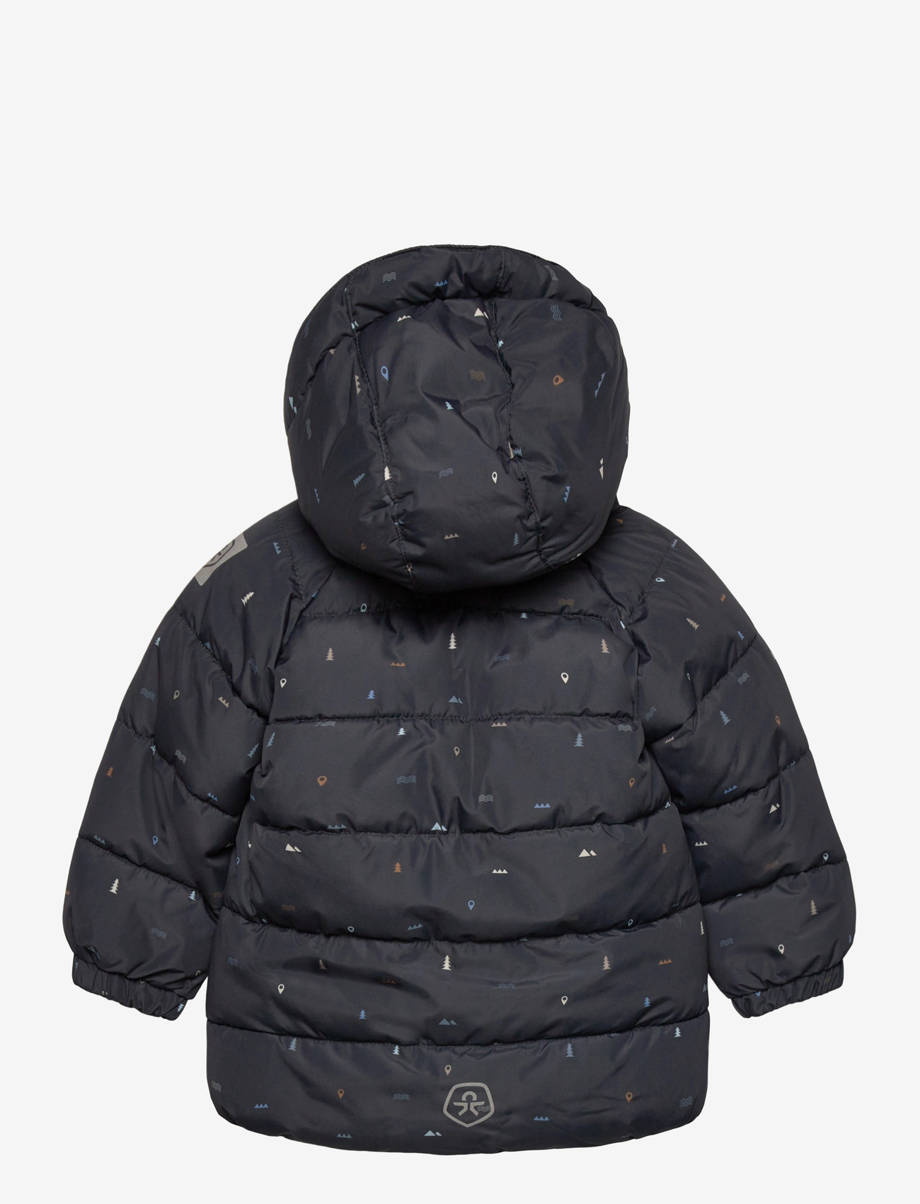 Color Kids - Baby Jacket - Quilt & AOP - quiltede jakker - phantom - 1
