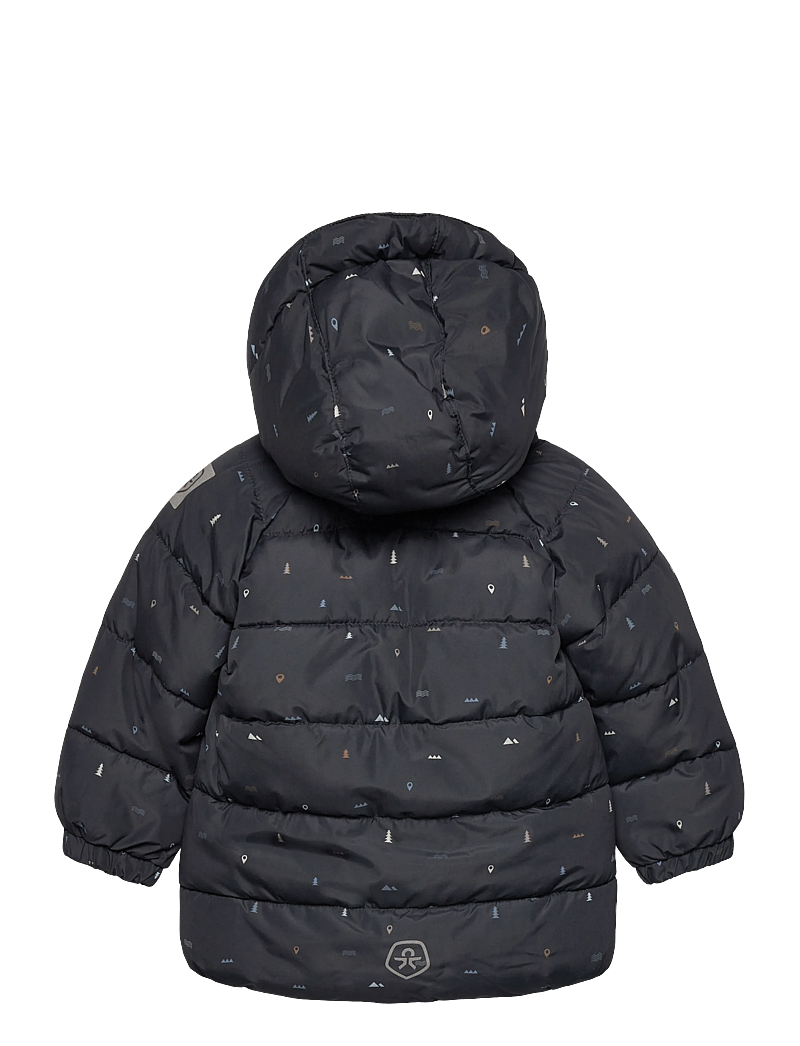 Color Kids - Baby Jacket - Quilt & AOP - quiltede jakker - phantom - 1