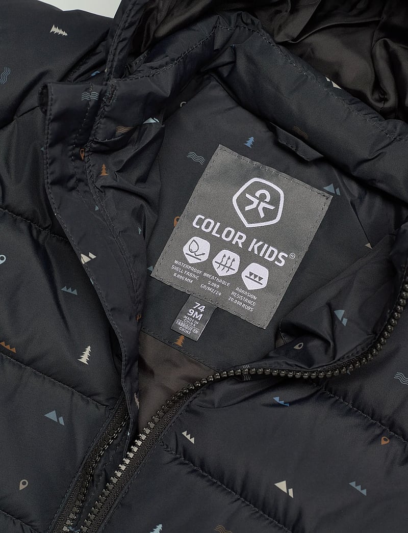 Color Kids - Baby Jacket - Quilt & AOP - quiltede jakker - phantom - 2