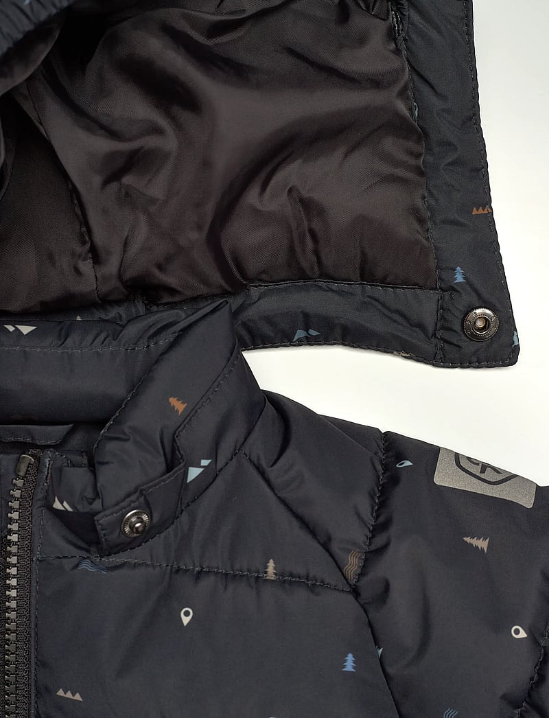 Color Kids - Baby Jacket - Quilt & AOP - quiltede jakker - phantom - 3