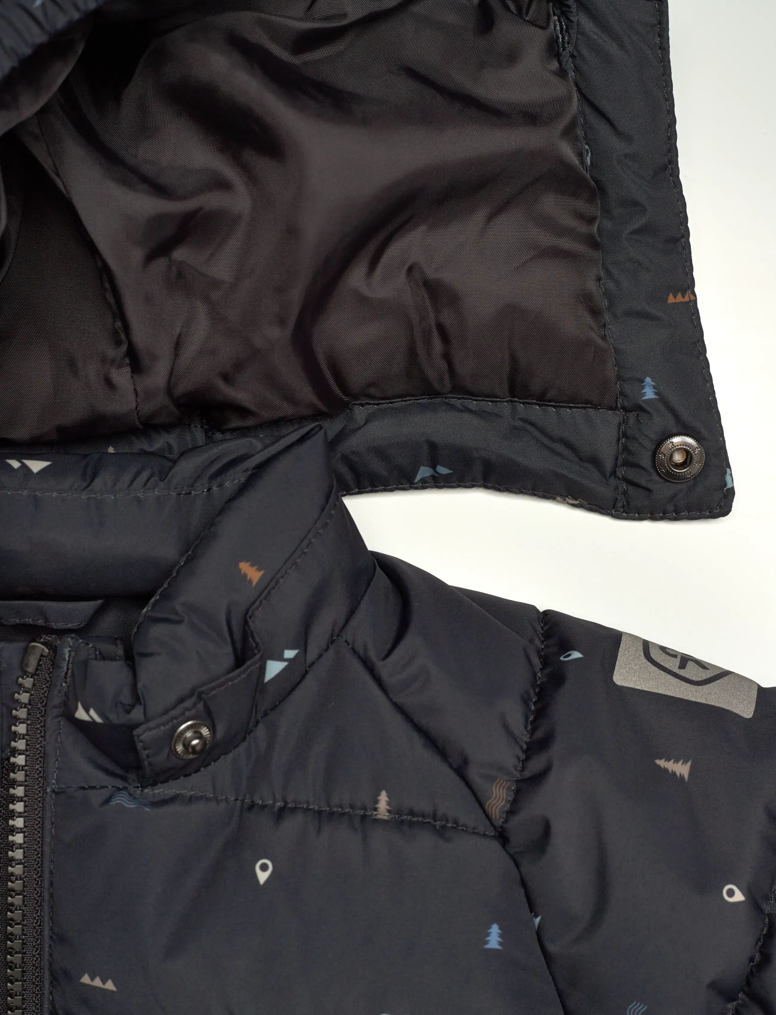 Color Kids - Baby Jacket - Quilt & AOP - tepitud jakid - phantom - 3