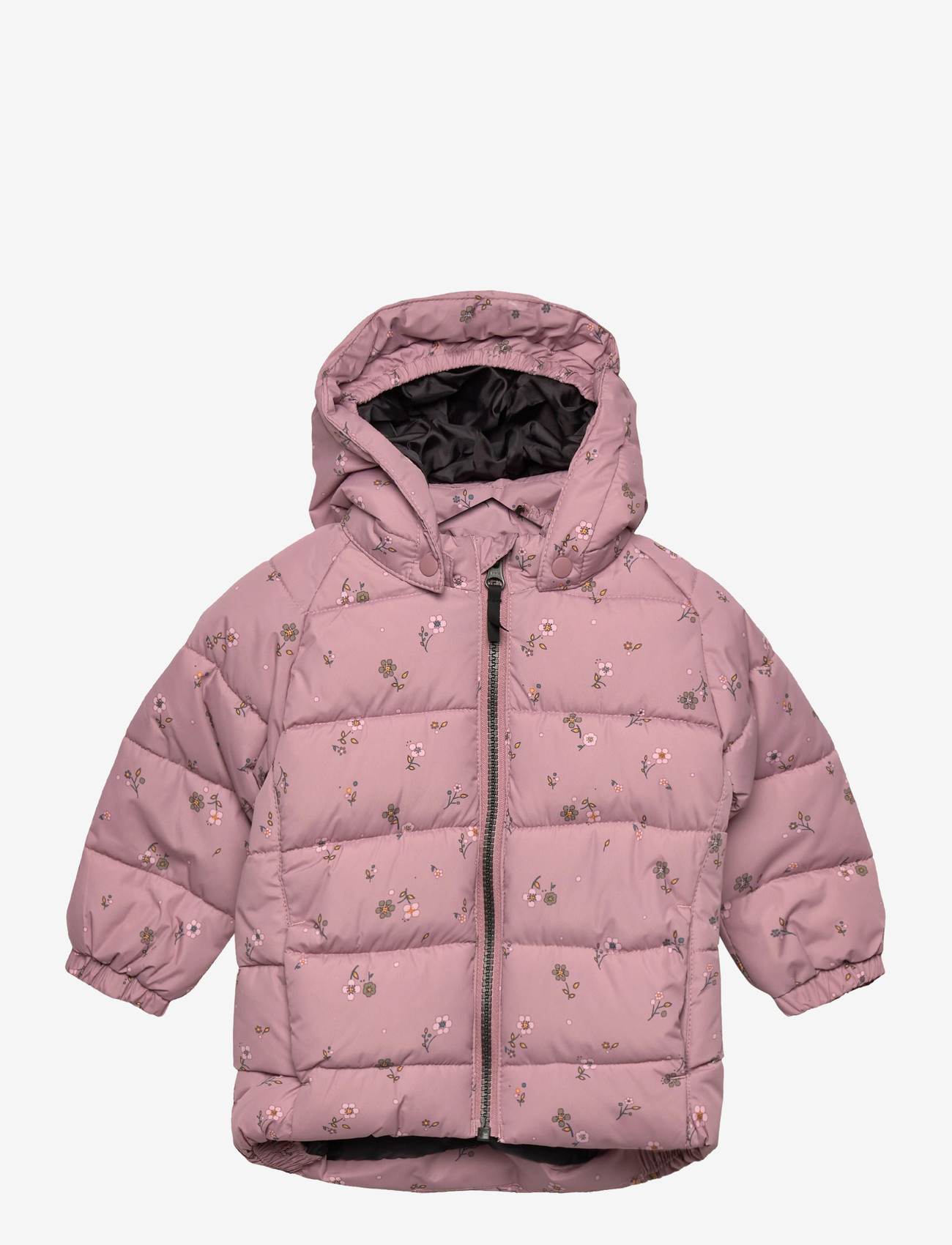 Color Kids - Baby Jacket - Quilt & AOP - steppjacken - woodrose - 0