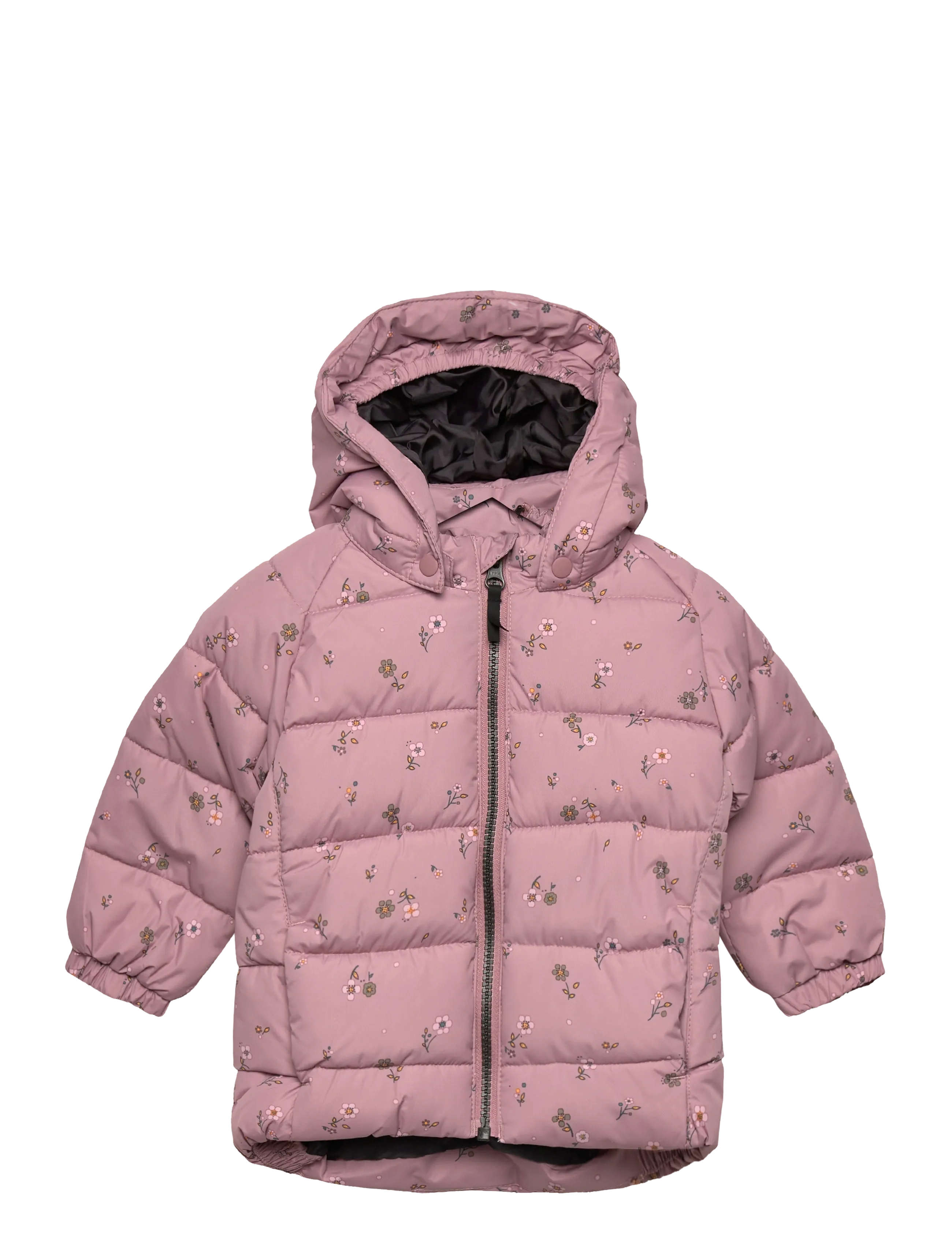 Color Kids Baby Jacket - Quilt & AOP - Talisport - WOODROSE / pink/rose