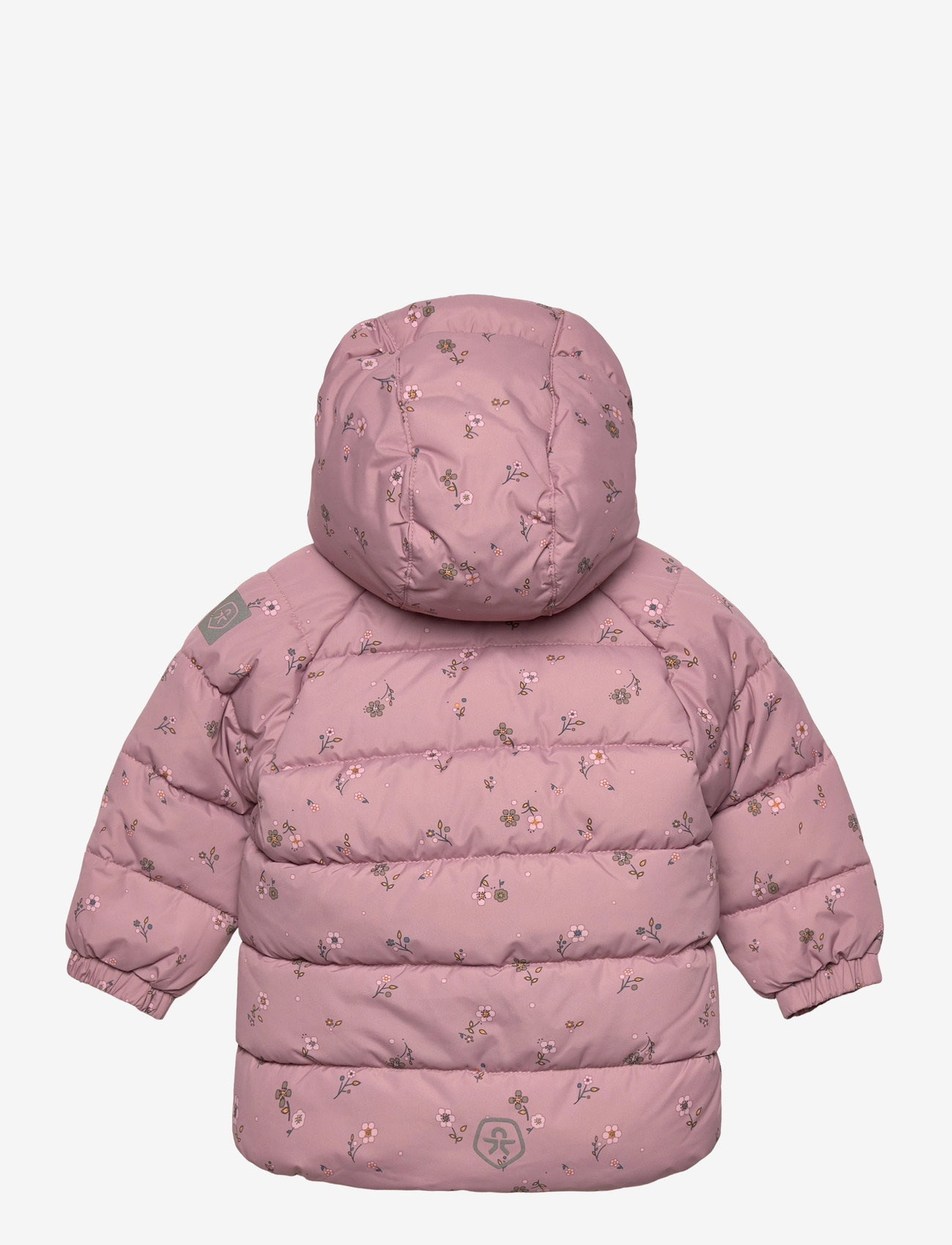 Color Kids - Baby Jacket - Quilt & AOP - steppjacken - woodrose - 1
