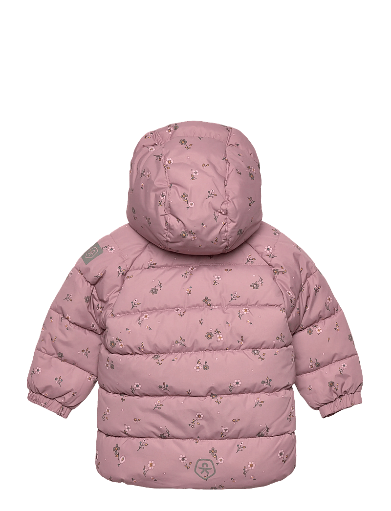 Color Kids - Baby Jacket - Quilt & AOP - steppjacken - woodrose - 1