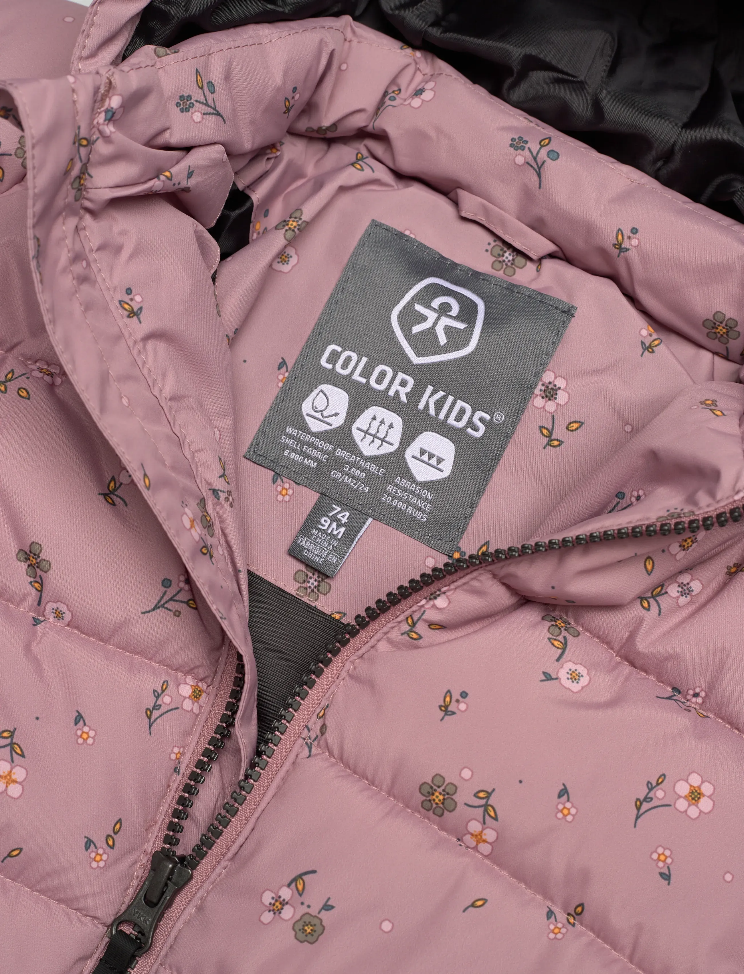Color Kids - Baby Jacket - Quilt & AOP - vestes matelassées - woodrose - 2