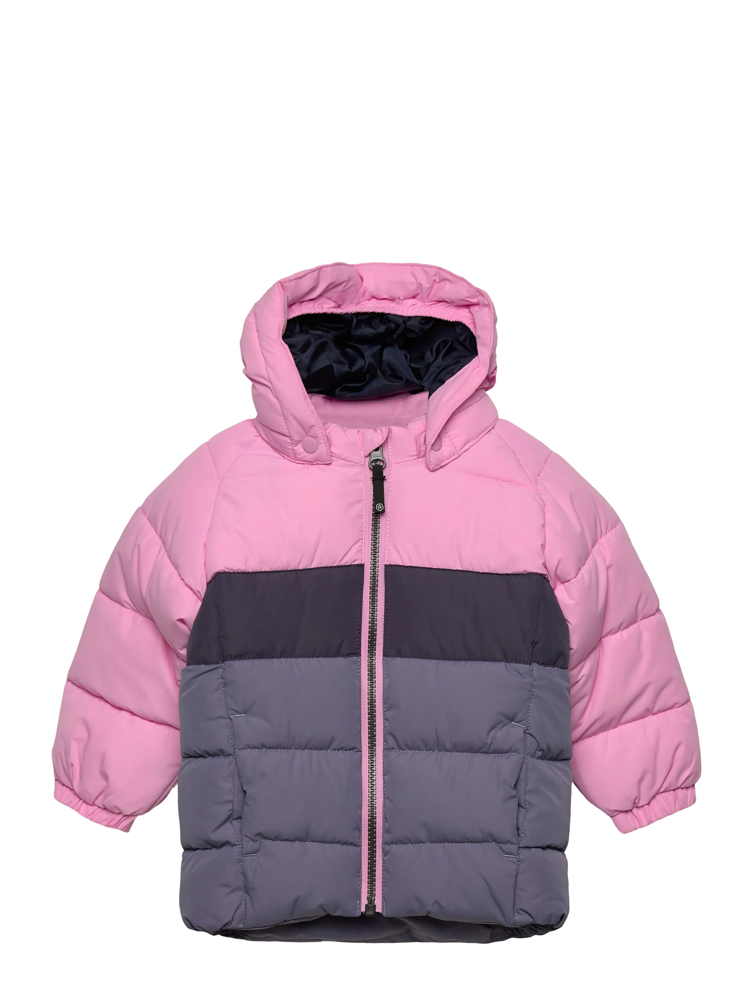 COLOR Kinder Baby Jacke - Quilt & Colorbl. Pink - 74 - Kinder