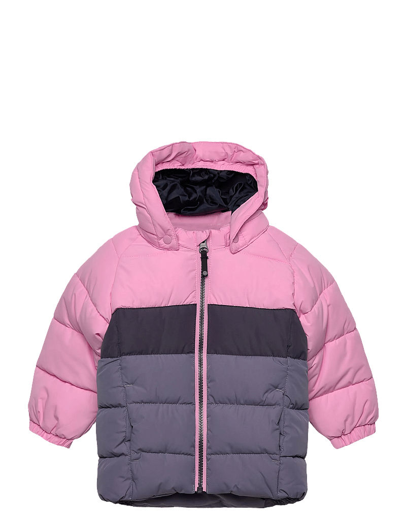 Color Kids - Baby Jacket - Quilt & Colorbl. - isolerede jakker - bonbon - 0
