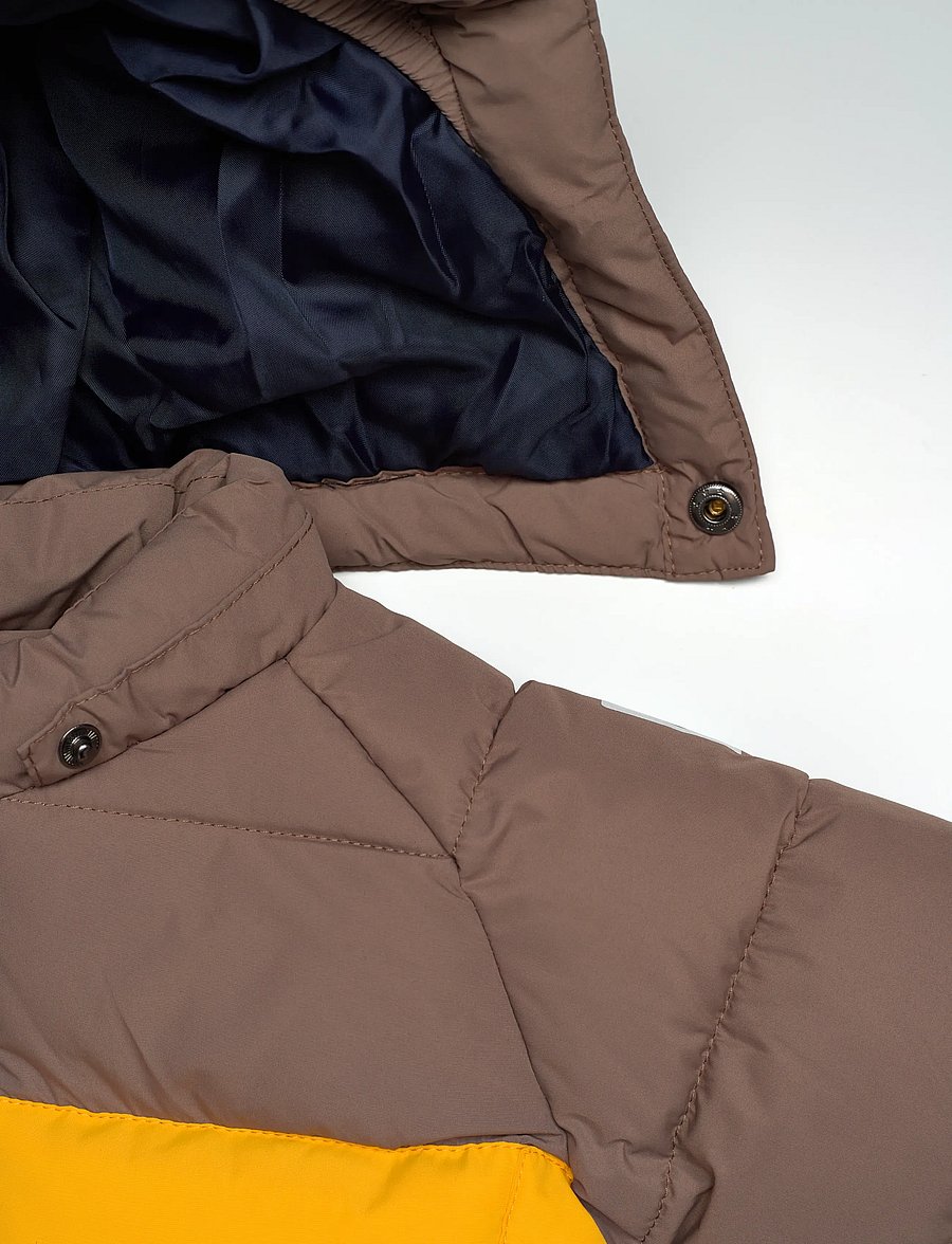 Color Kids - Baby Jacket - Quilt & Colorbl. - isolerede jakker - fossil - 3