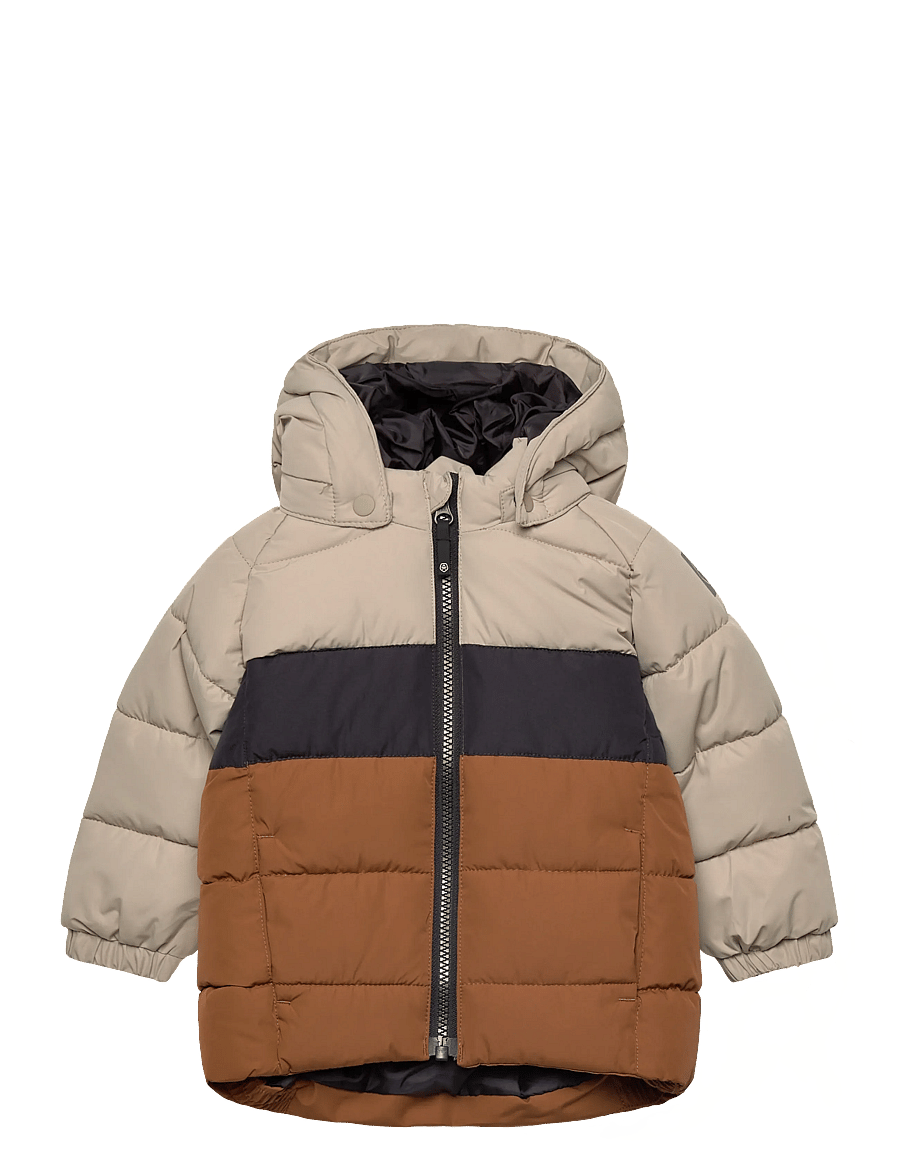 Color Kids - Baby Jacket - Quilt & Colorbl. - isolerede jakker - pure cashmere - 0