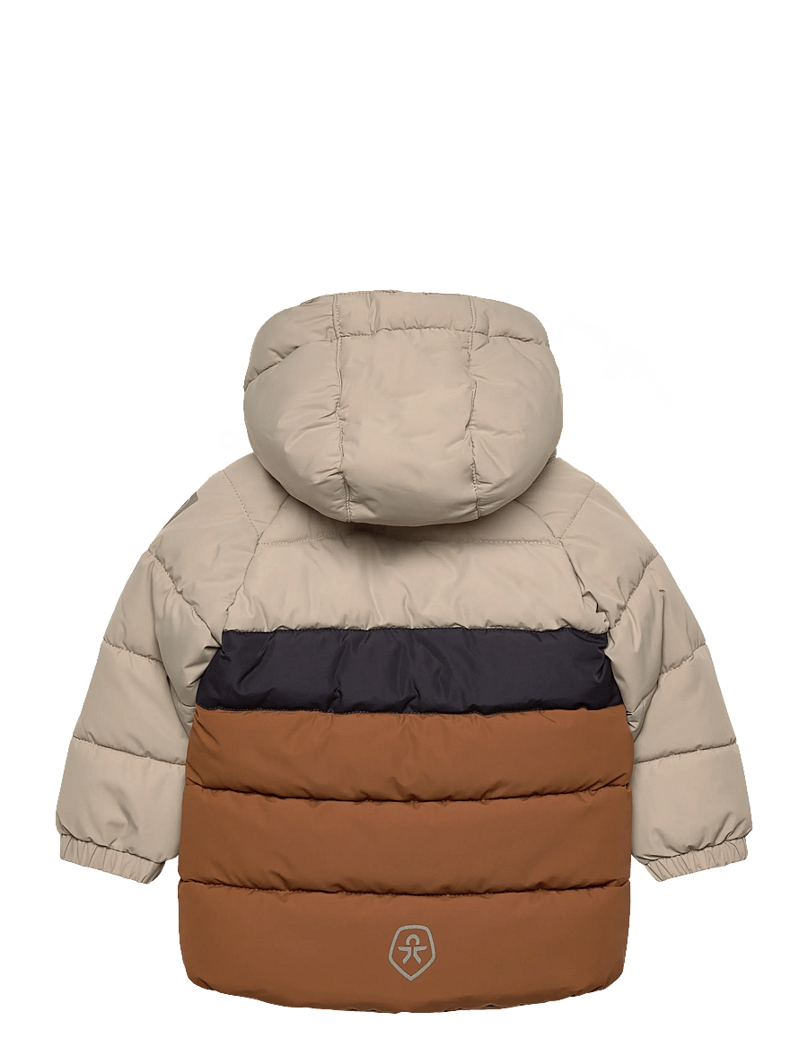 Color Kids - Baby Jacket - Quilt & Colorbl. - isolerede jakker - pure cashmere - 1