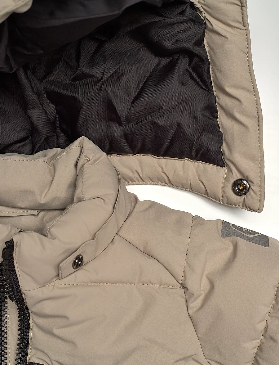 Color Kids - Baby Jacket - Quilt & Colorbl. - isolerede jakker - pure cashmere - 3