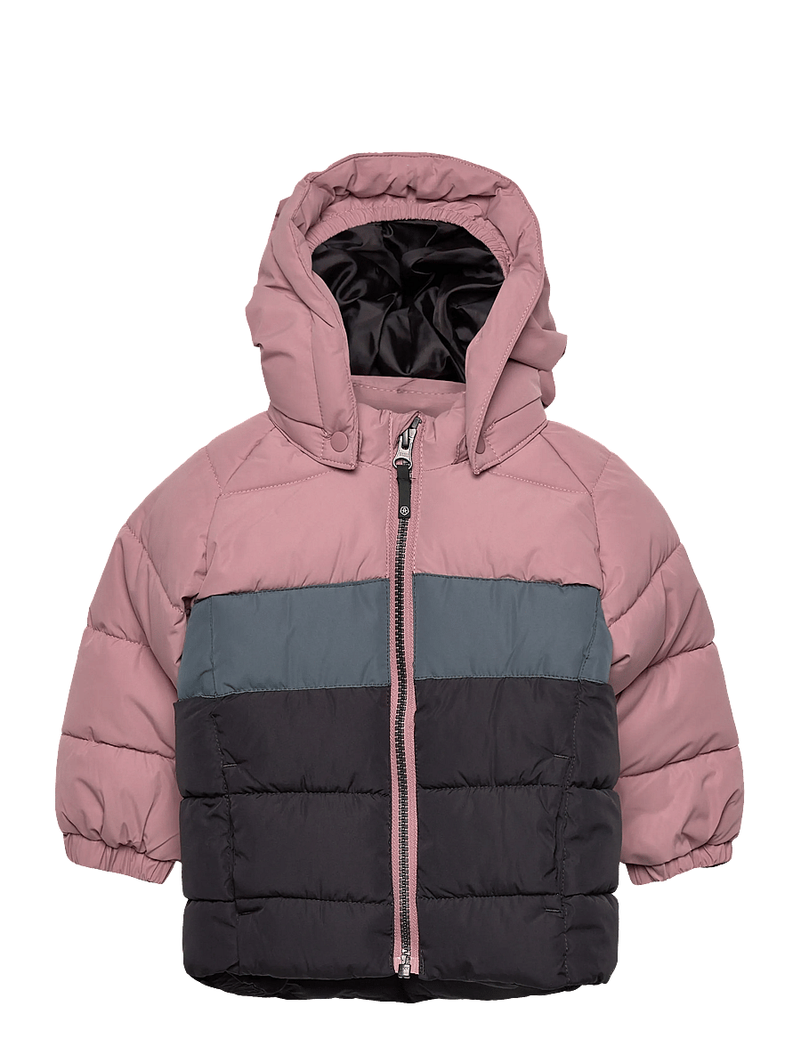 Color Kids - Baby Jacket - Quilt & Colorbl. - vestes thermo-isolantes - woodrose - 0