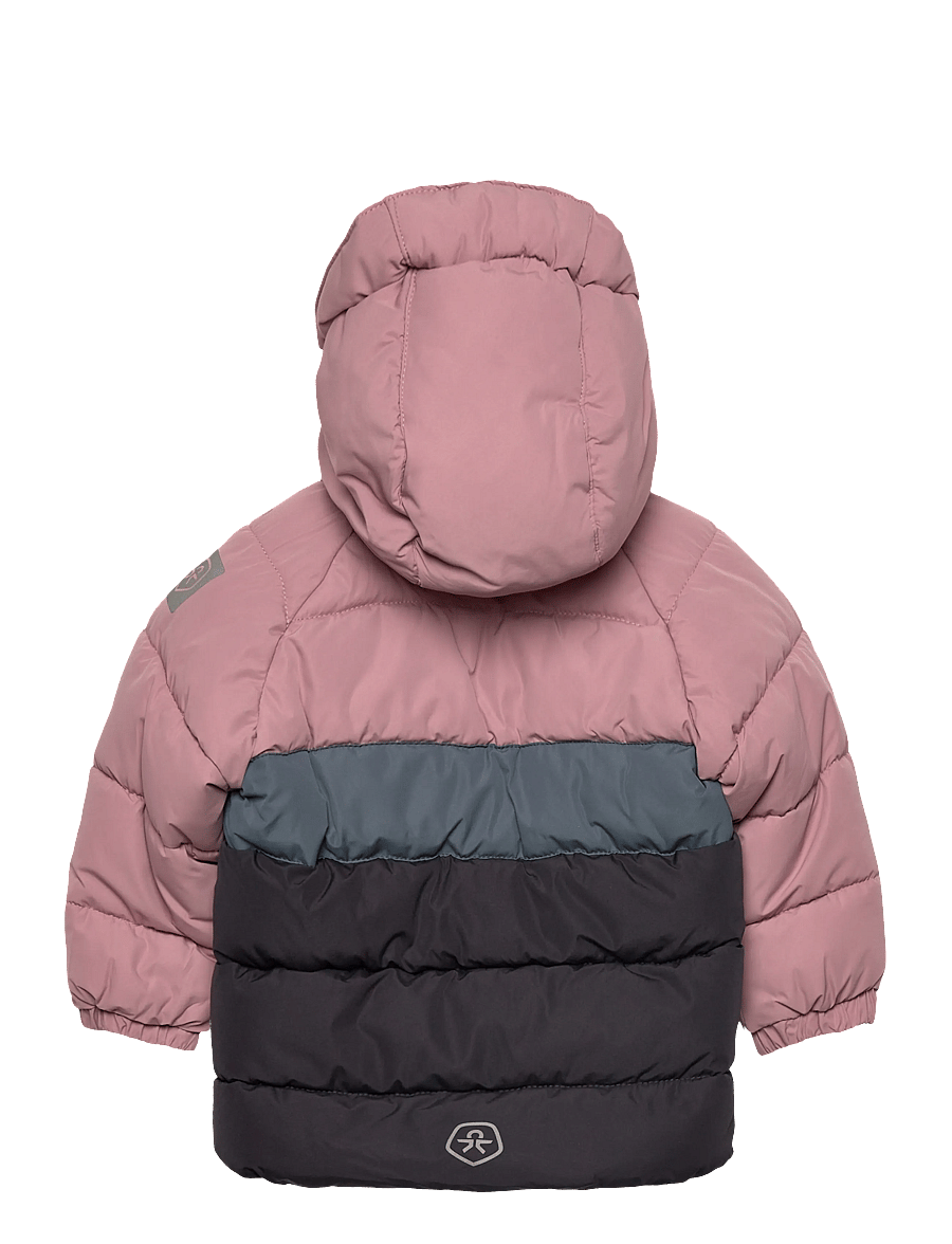 Color Kids - Baby Jacket - Quilt & Colorbl. - vestes thermo-isolantes - woodrose - 1