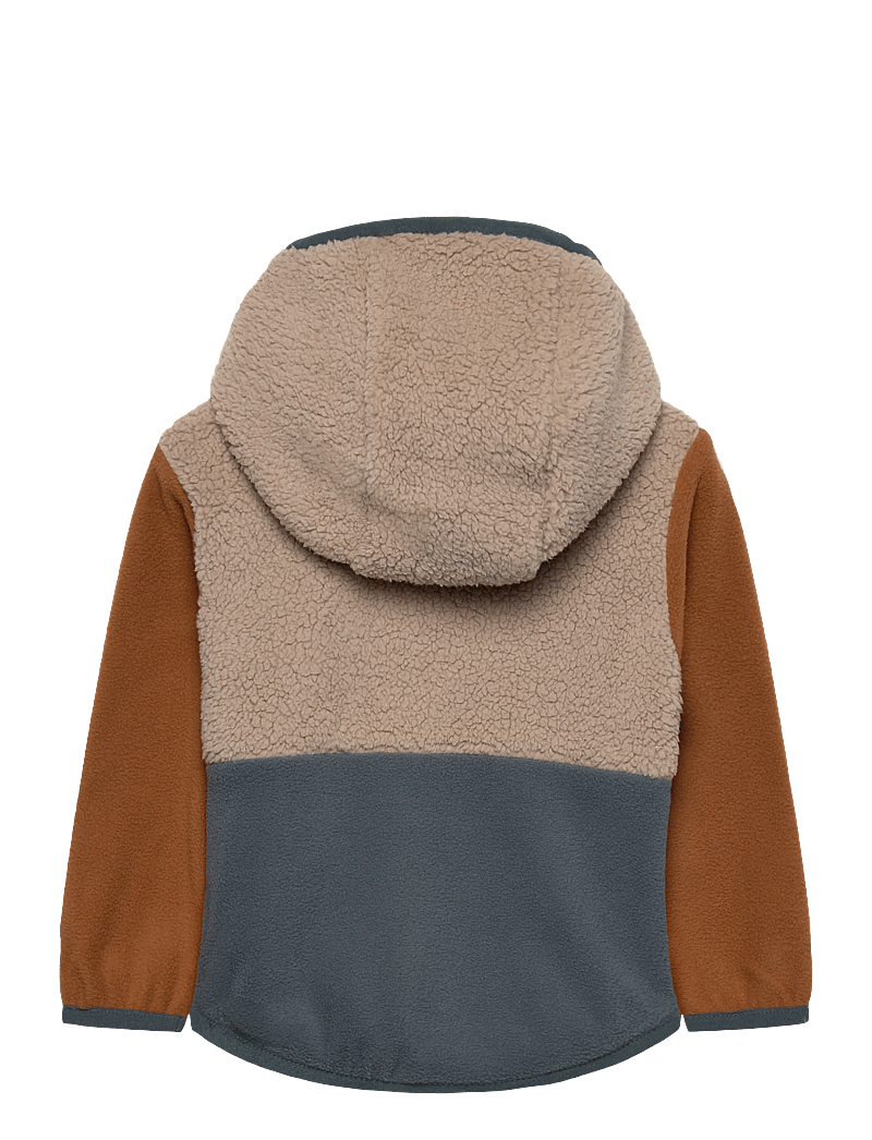 Color Kids - Baby Teddy Fleece Jacket - isolierte jacken - stormy weather - 1