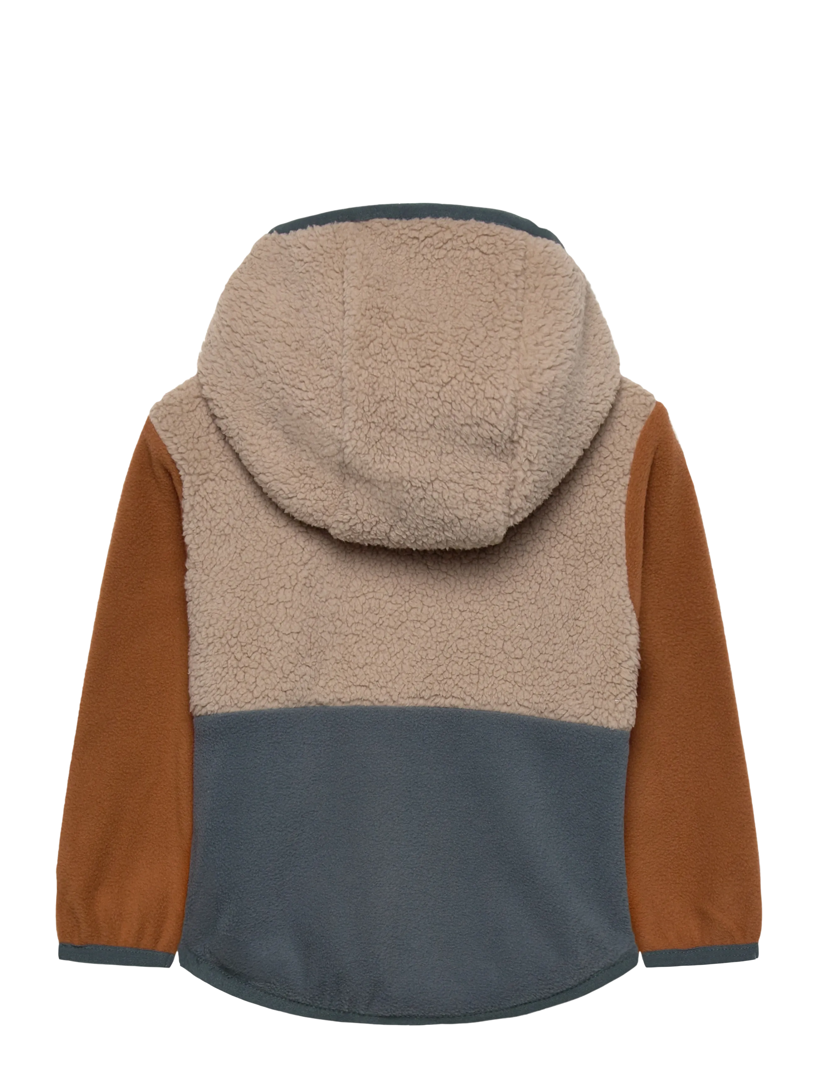 Color Kids - Baby Teddy Fleece Jacket - stormy weather - 1