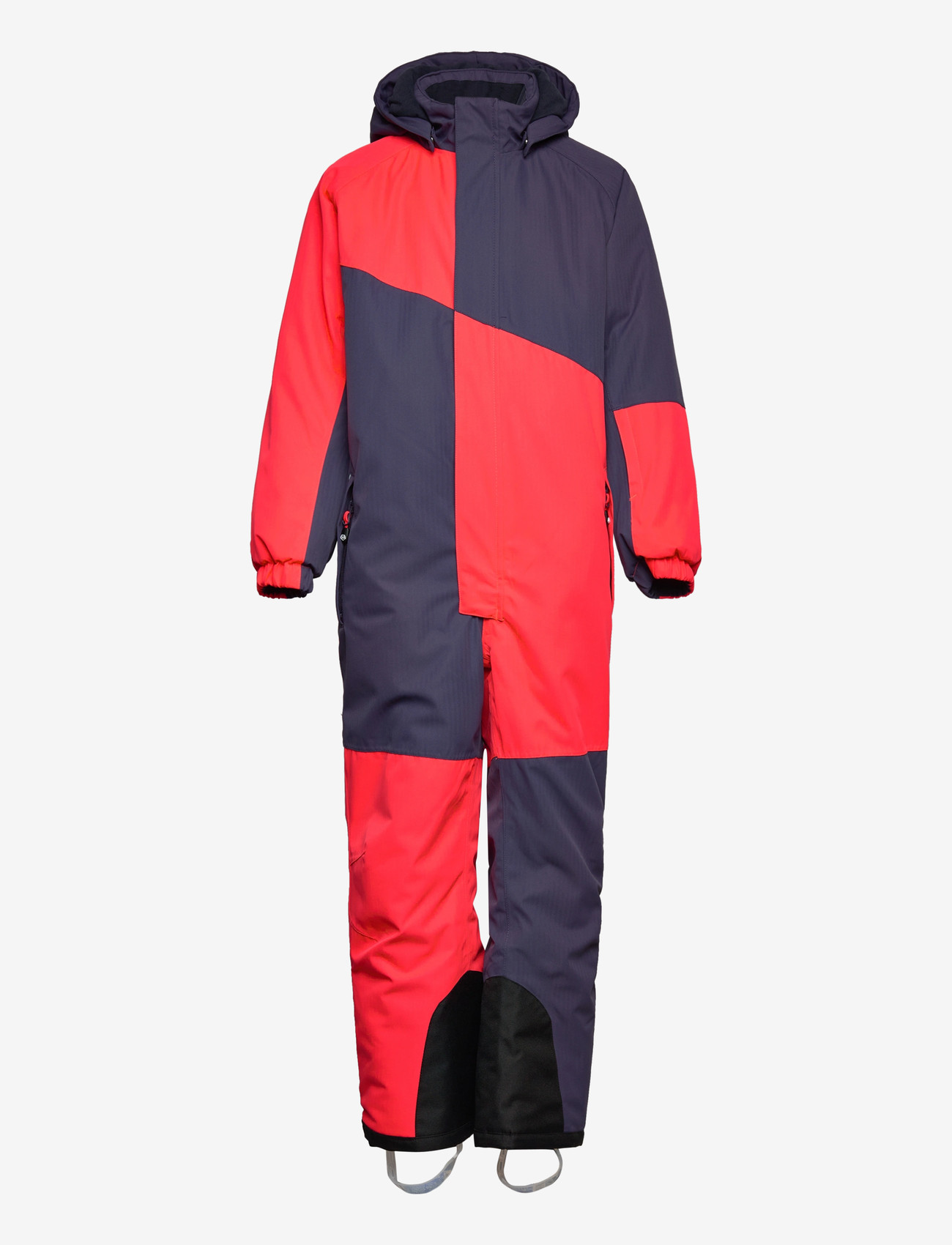 Color Kids - Ski Coverall - Colorblock - overtøj - graystone - 0