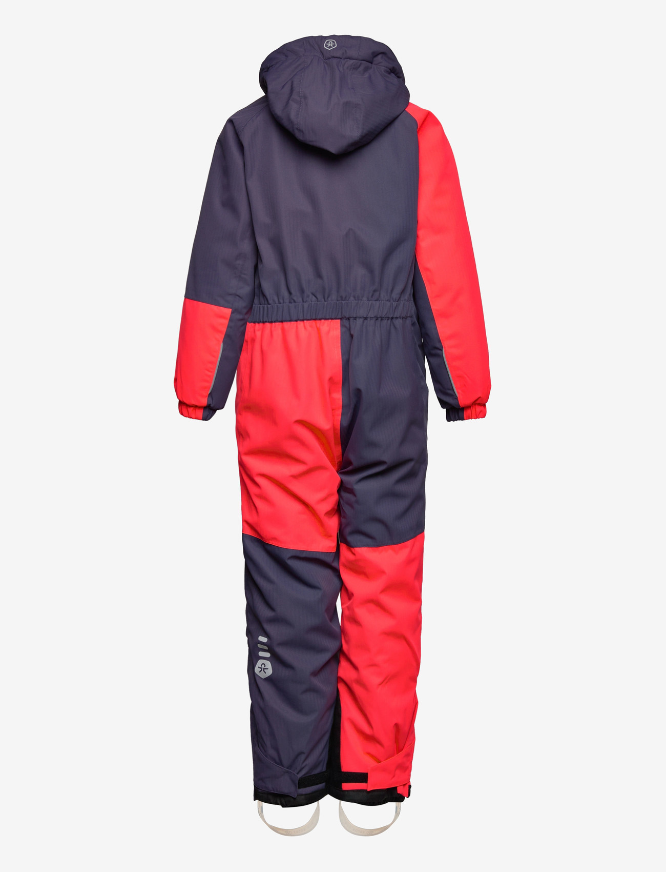 Color Kids - Ski Coverall - Colorblock - overtøj - graystone - 1