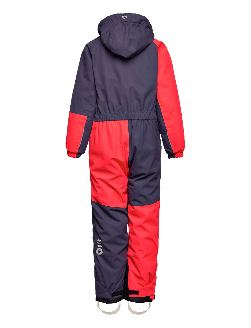 Color Kids - Ski Coverall - Colorblock - overtøj - graystone - 1