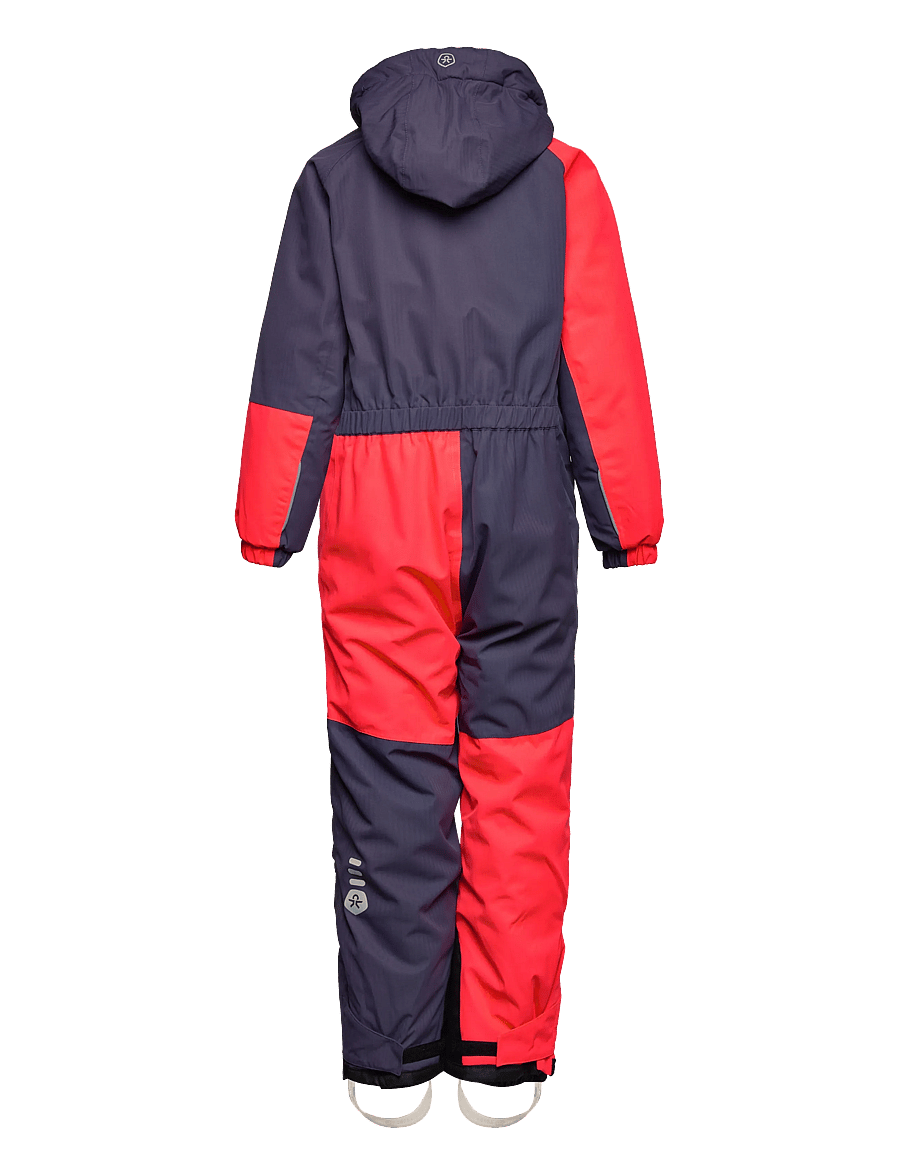 Color Kids - Ski Coverall - Colorblock - Õueriided - graystone - 1
