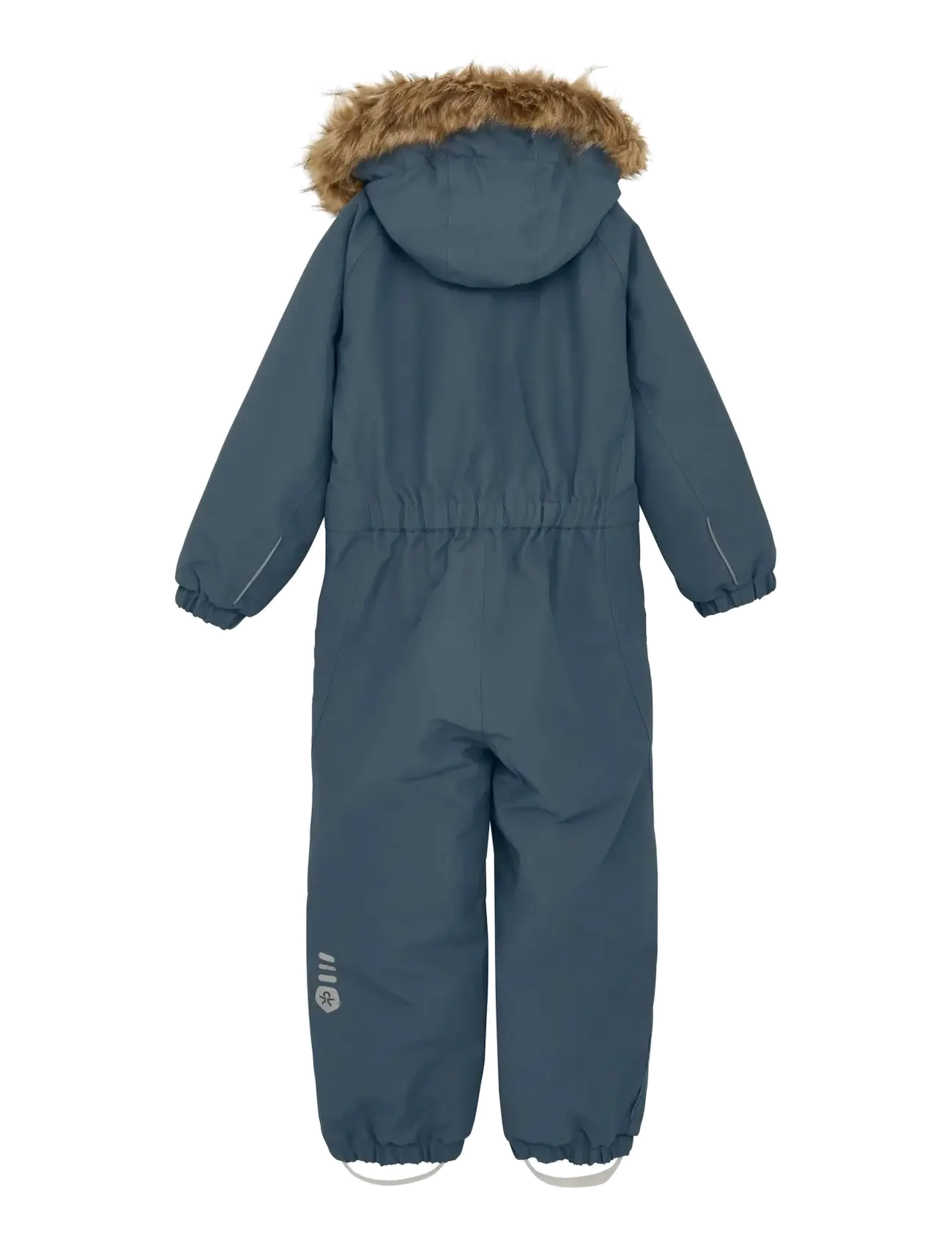Color Kids - Coverall W. Fake Fur - overtøj - stormy weather - 1