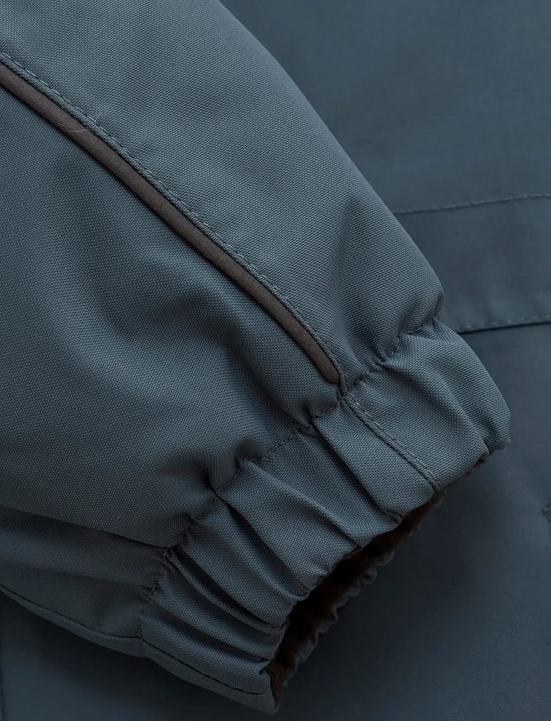 Color Kids - Coverall W. Fake Fur - ytterkläder - stormy weather - 2