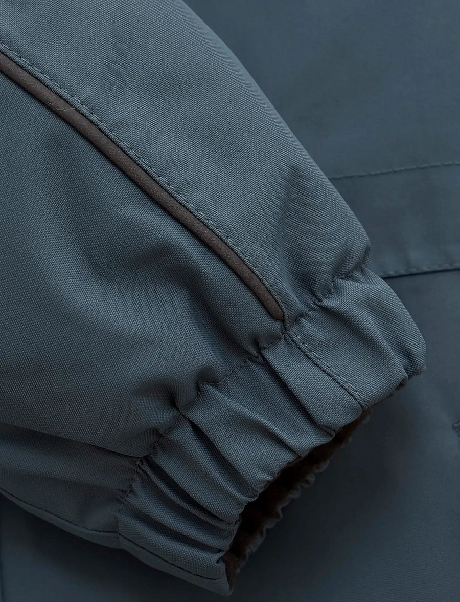 Color Kids - Coverall W. Fake Fur - overtøj - stormy weather - 2