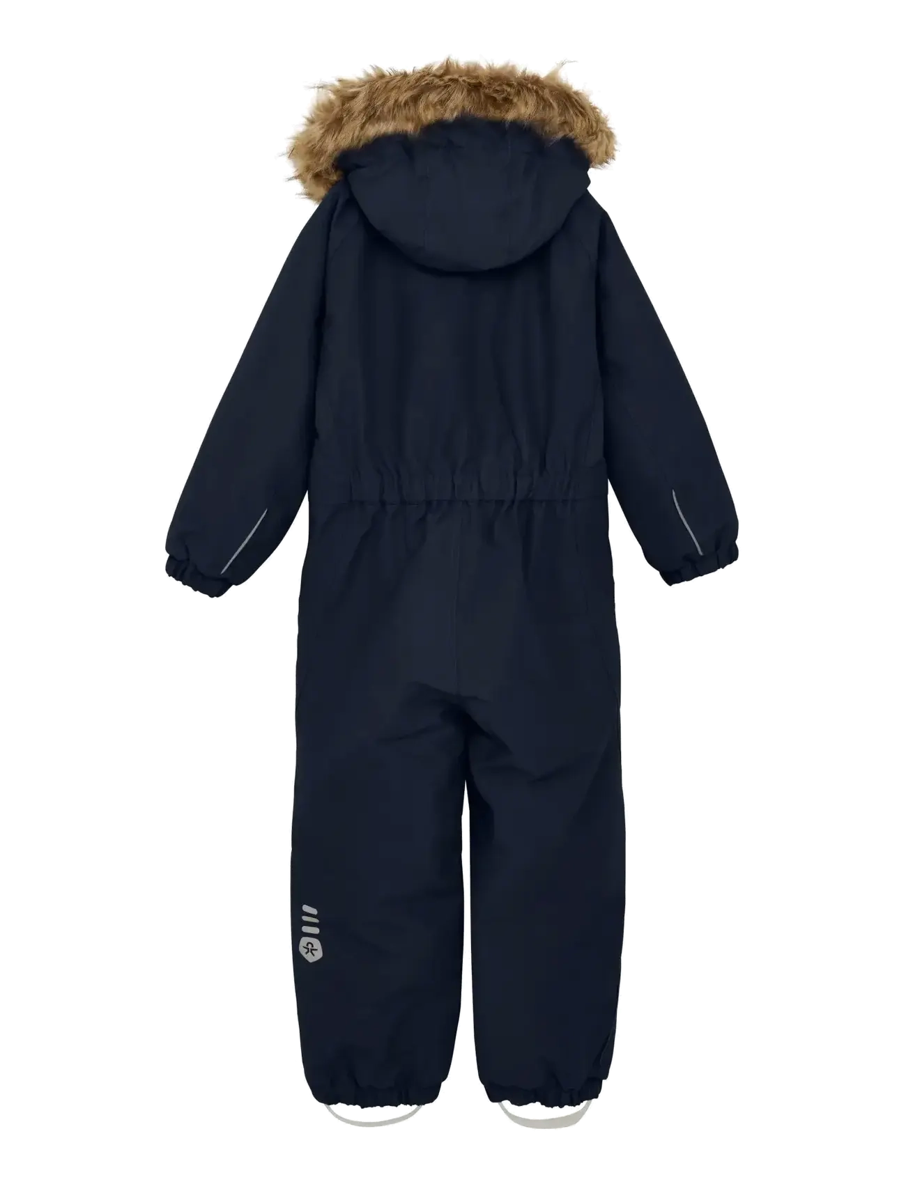 Color Kids - Coverall W. Fake Fur - outdoor - total eclipse - 1
