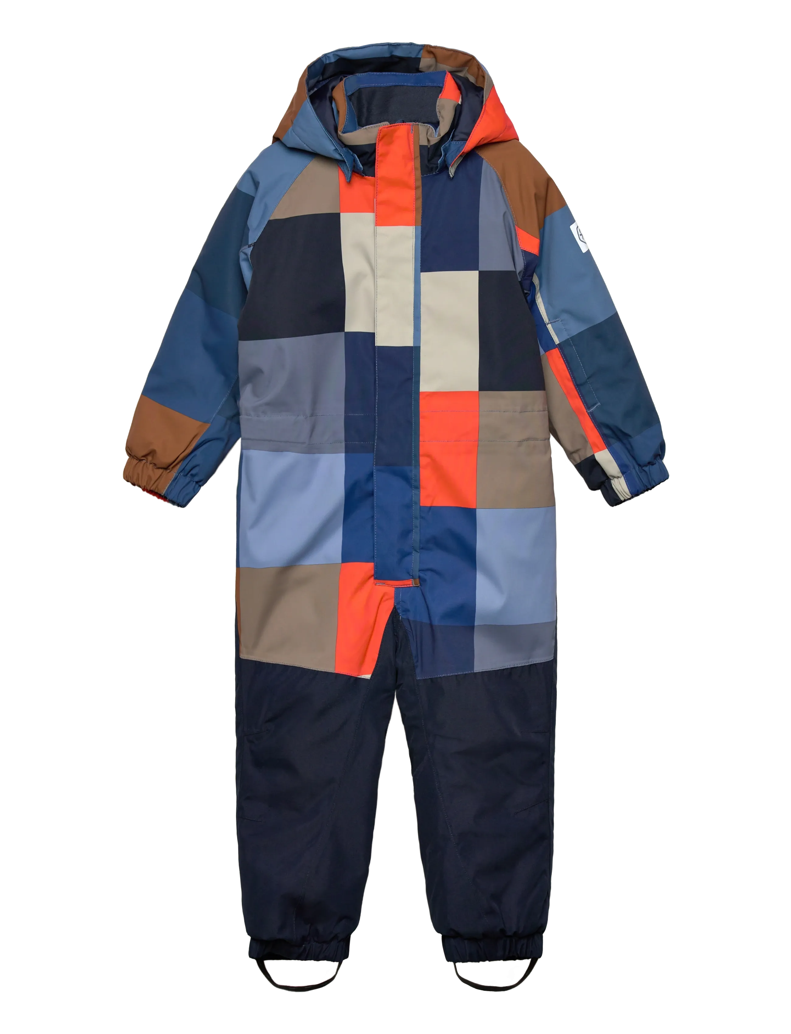 Color Kids Coverall - AOP - Õueriided - CORONET BLUE / multi