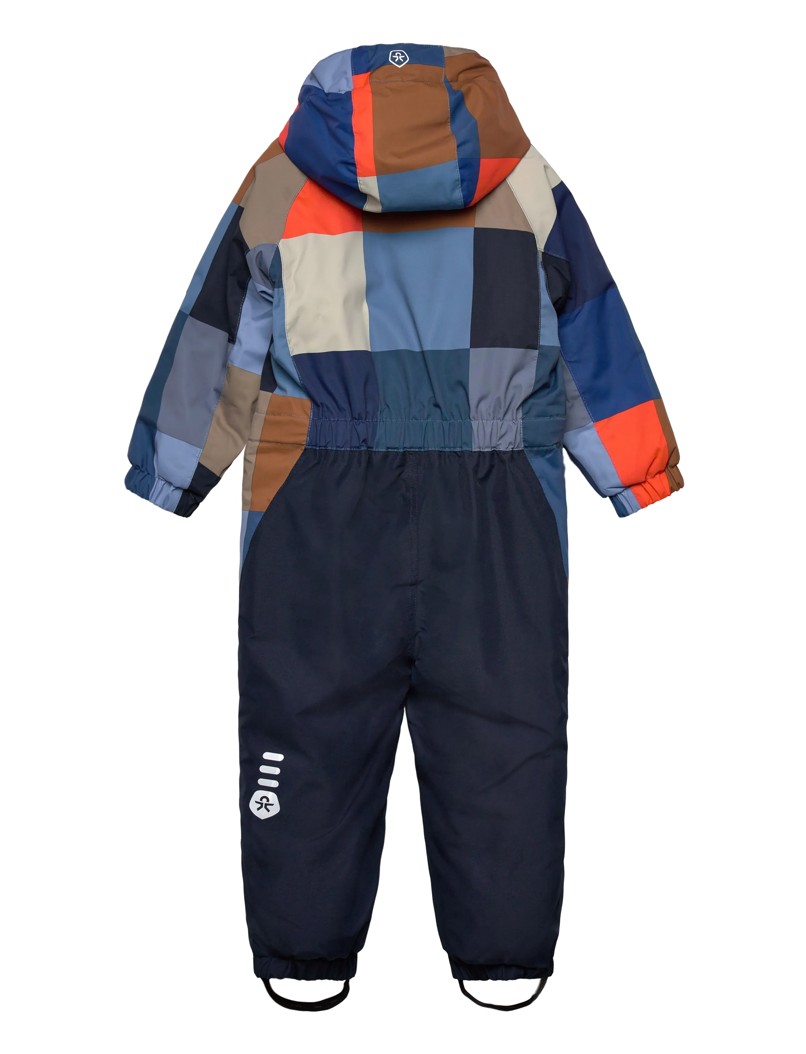 Color Kids - Coverall - AOP - overtøj - coronet blue - 1