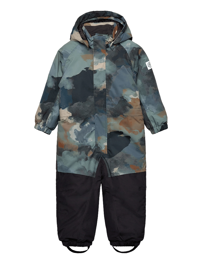 Color Kids - Coverall - AOP - outerwear - stormy weather - 0