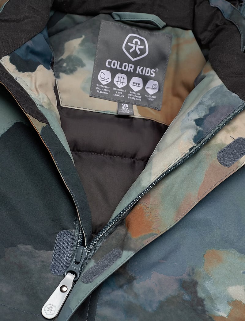 Color Kids - Coverall - AOP - outerwear - stormy weather - 2
