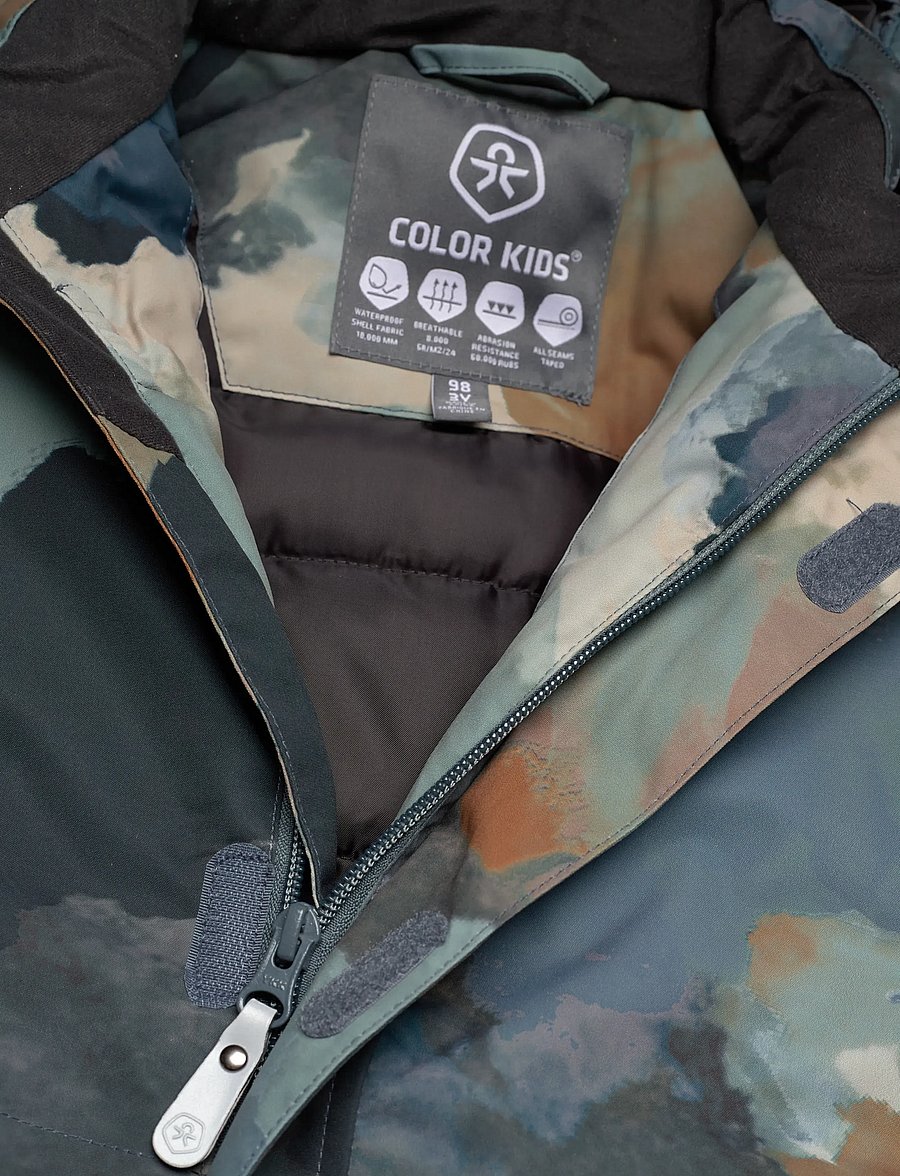 Color Kids - Coverall - AOP - vêtements d'extérieur - stormy weather - 2