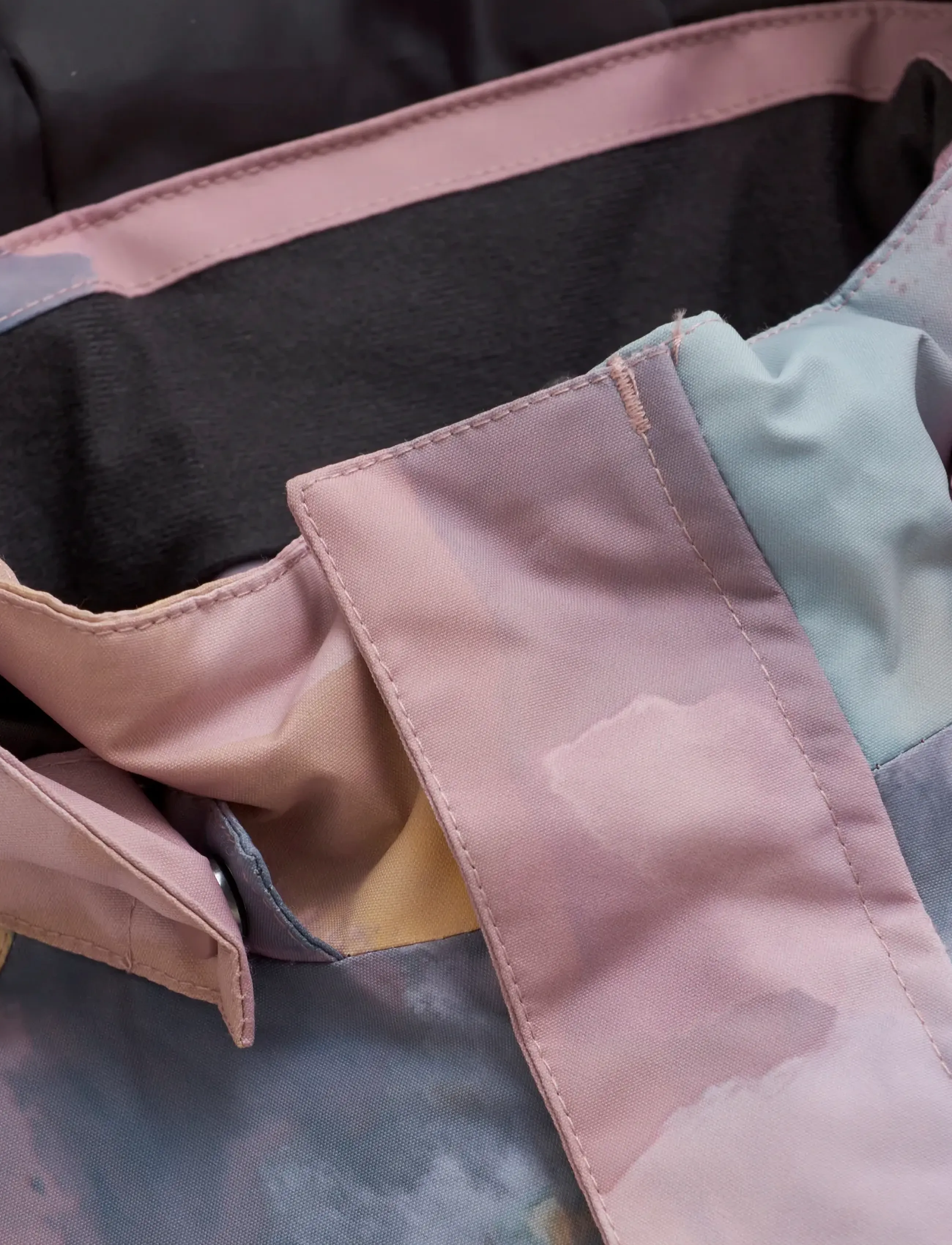 Color Kids - Coverall - AOP - ytterkläder - woodrose - 2