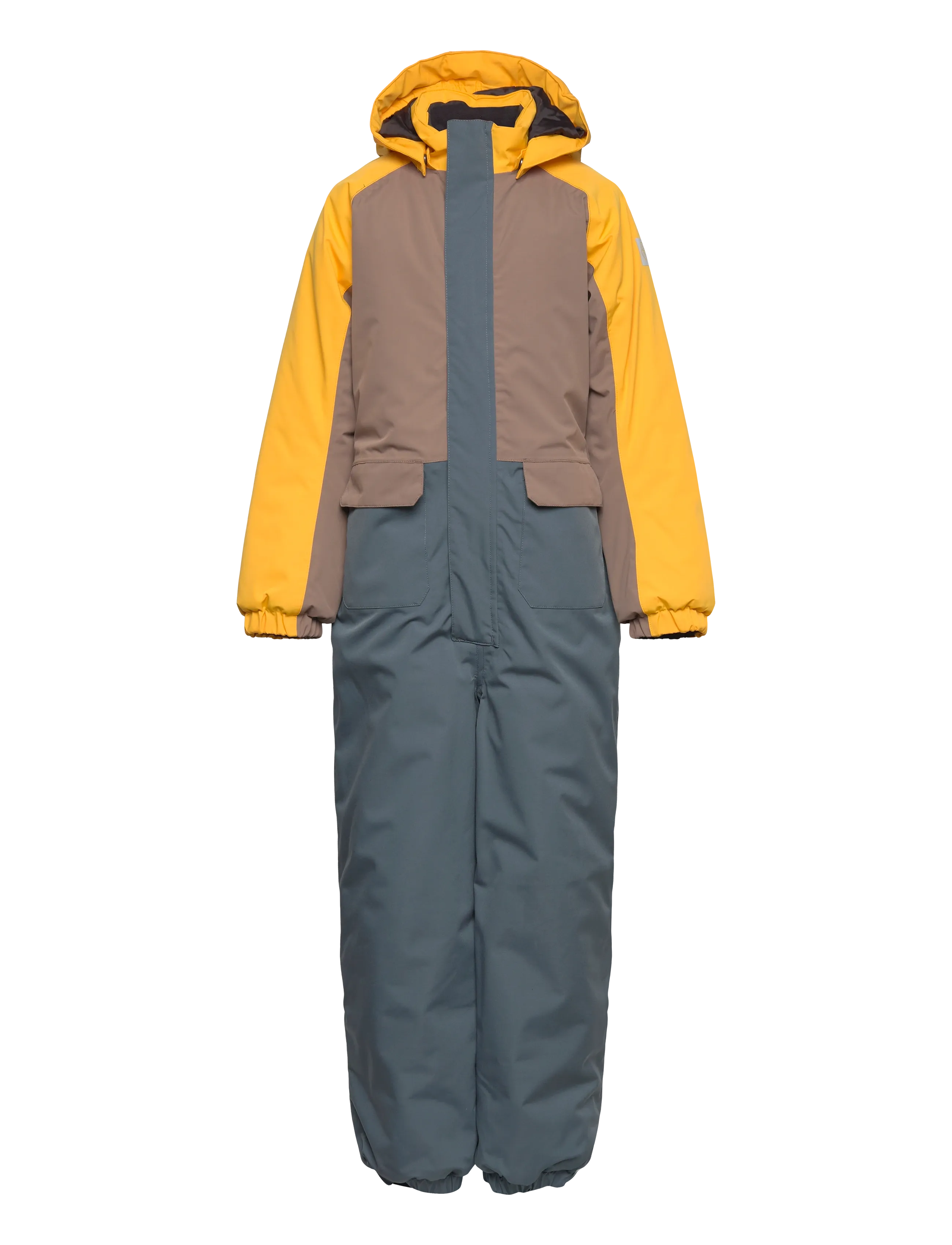 Color Kids Coverall - Colorblock - Tøj - SAFFRON / multi