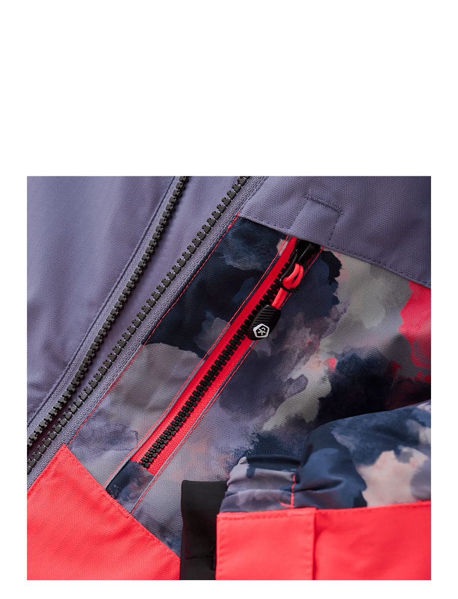 Color Kids - Ski Jacket - Colorblock - skijacken - diva pink - 3