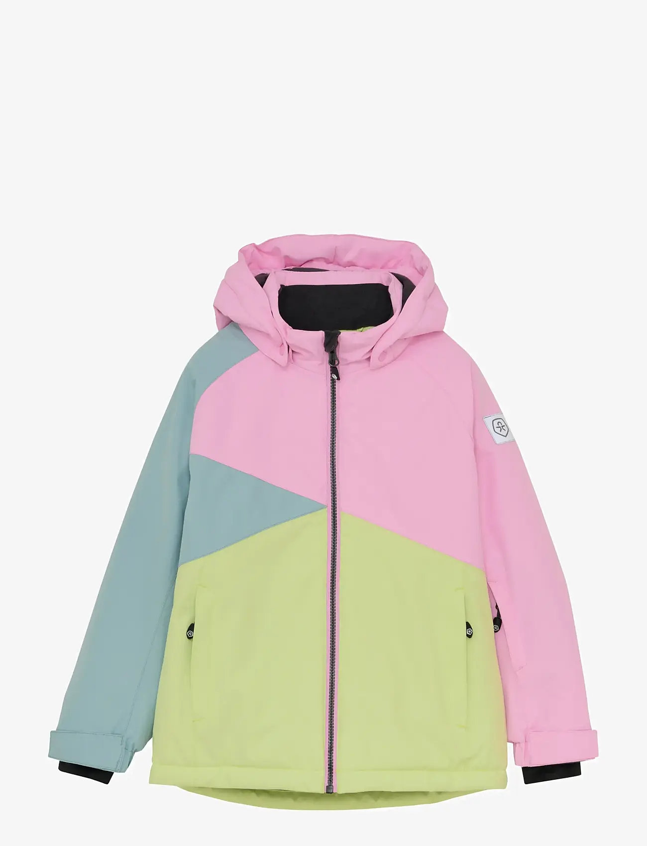 Color Kids - Ski Jacket - Colorblock - skijakker - bonbon - 0